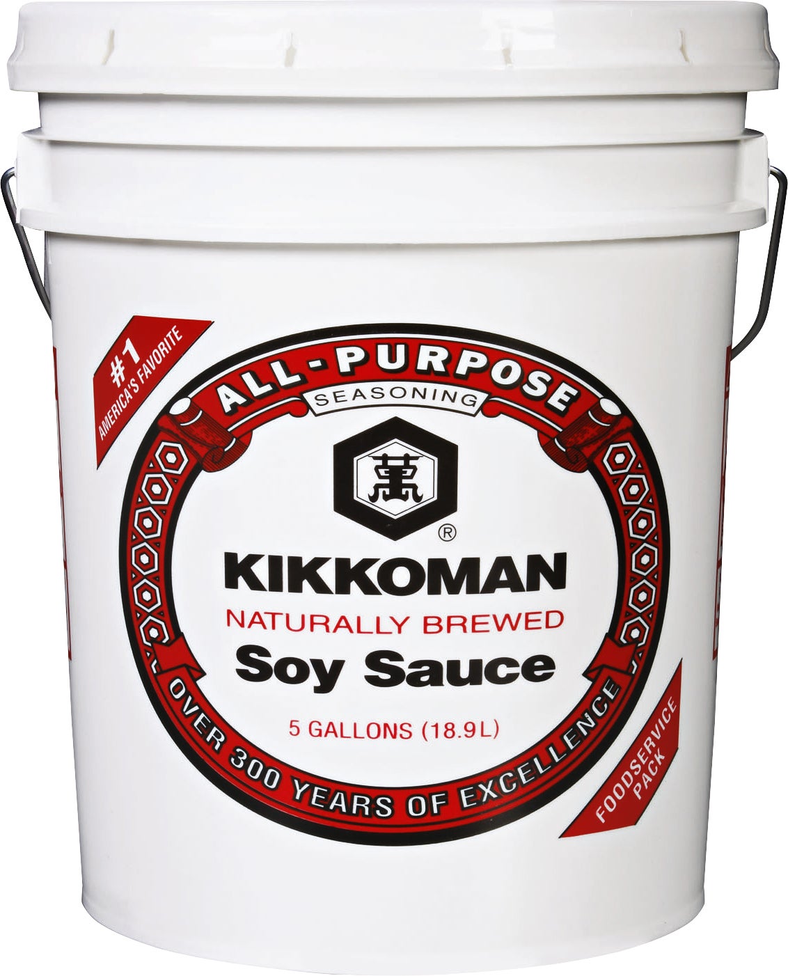 KIKKOMAN SOY SAUCE 5 GAL (20 QTS)