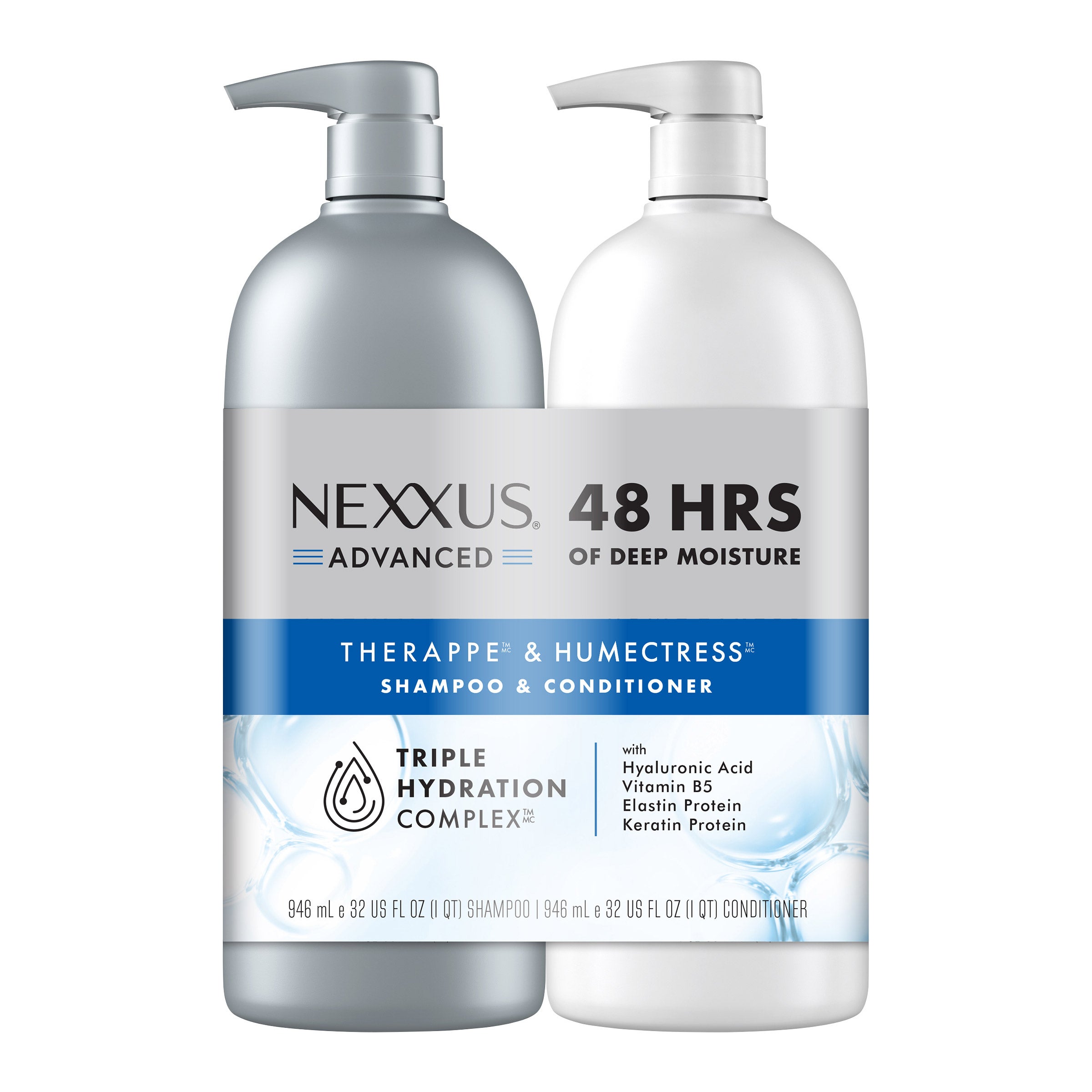 NEXXUS ADVANCED THERAPPE & HUMECTRESS SHAMPOO & CONDITIONER - Image 1