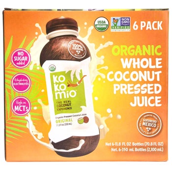 KOKOMIO ORGANIC COCONUT JUICE 6/11.8 OZ