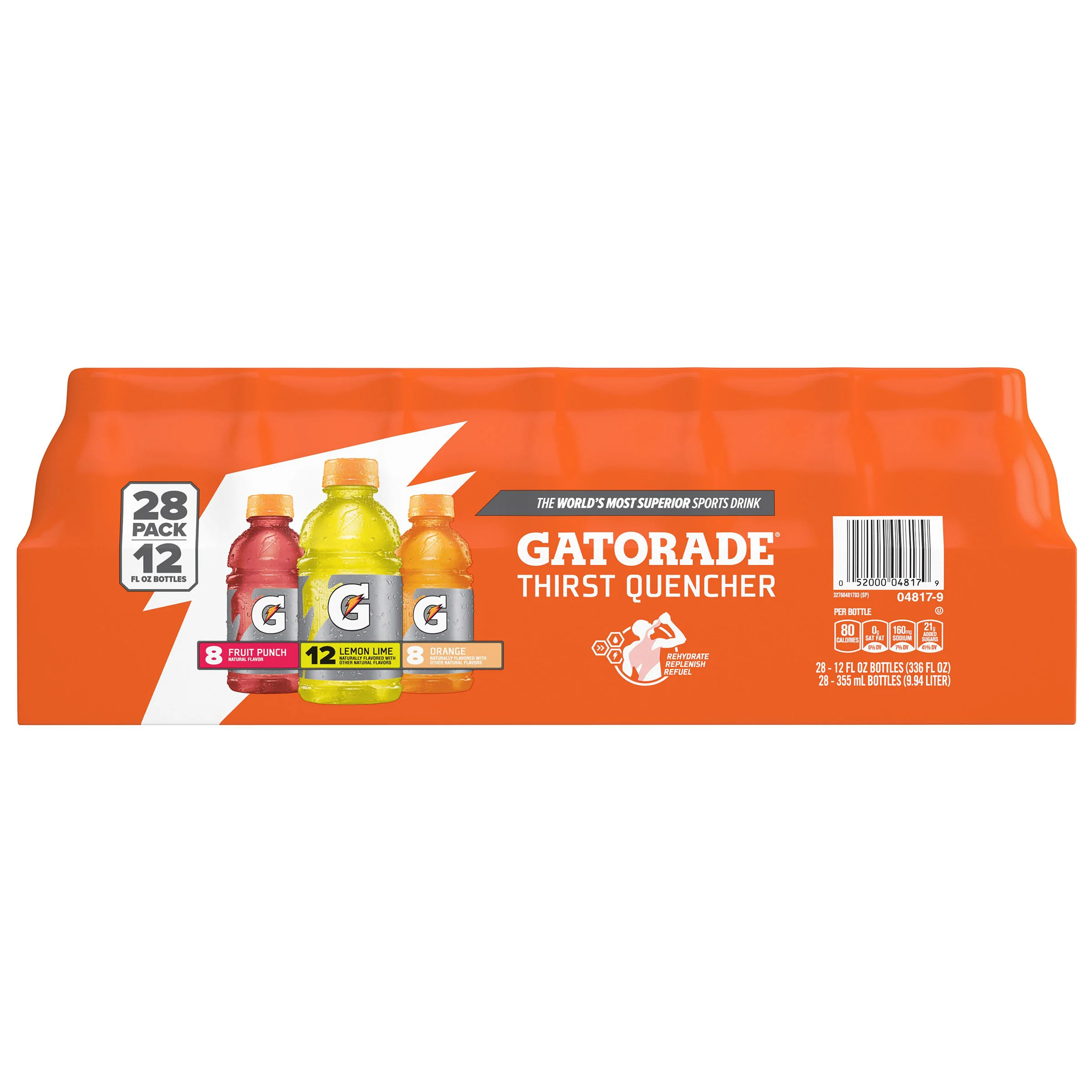 GATORADE ORIGINAL VARIETY PACK 28/12 OZ - Image 1