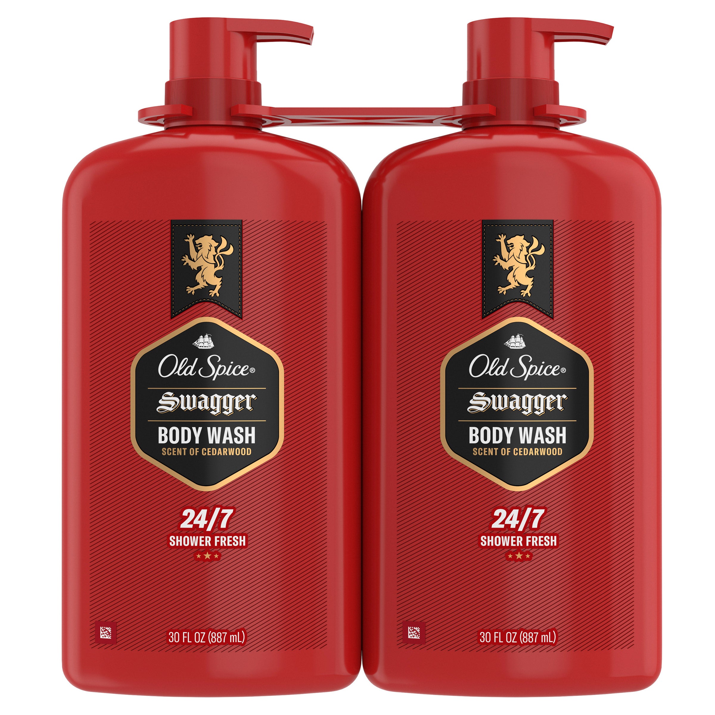 OLD SPICE SWAGGER BODY WASH CEDARWOOD 2/30 FL OZ