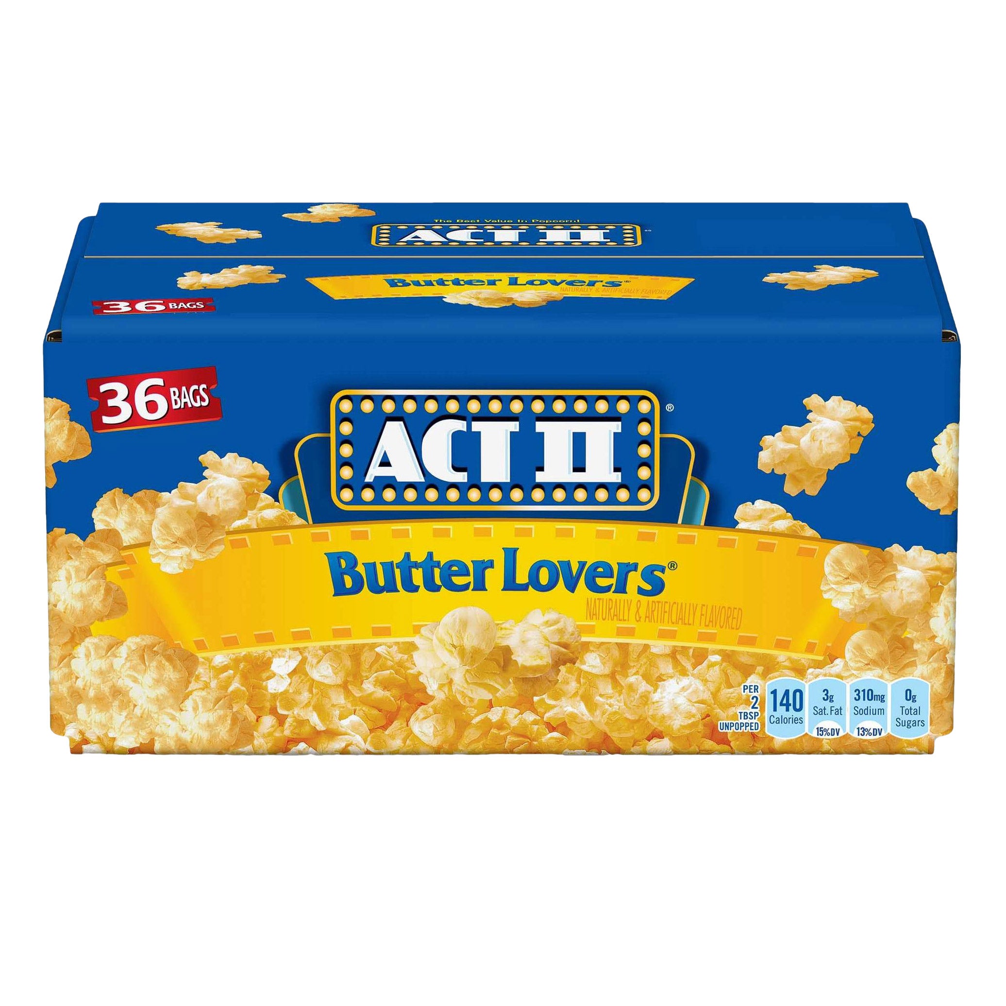 ACT II MICROWAVE POPCORN 36 CT/2.75 OZ - Image 1