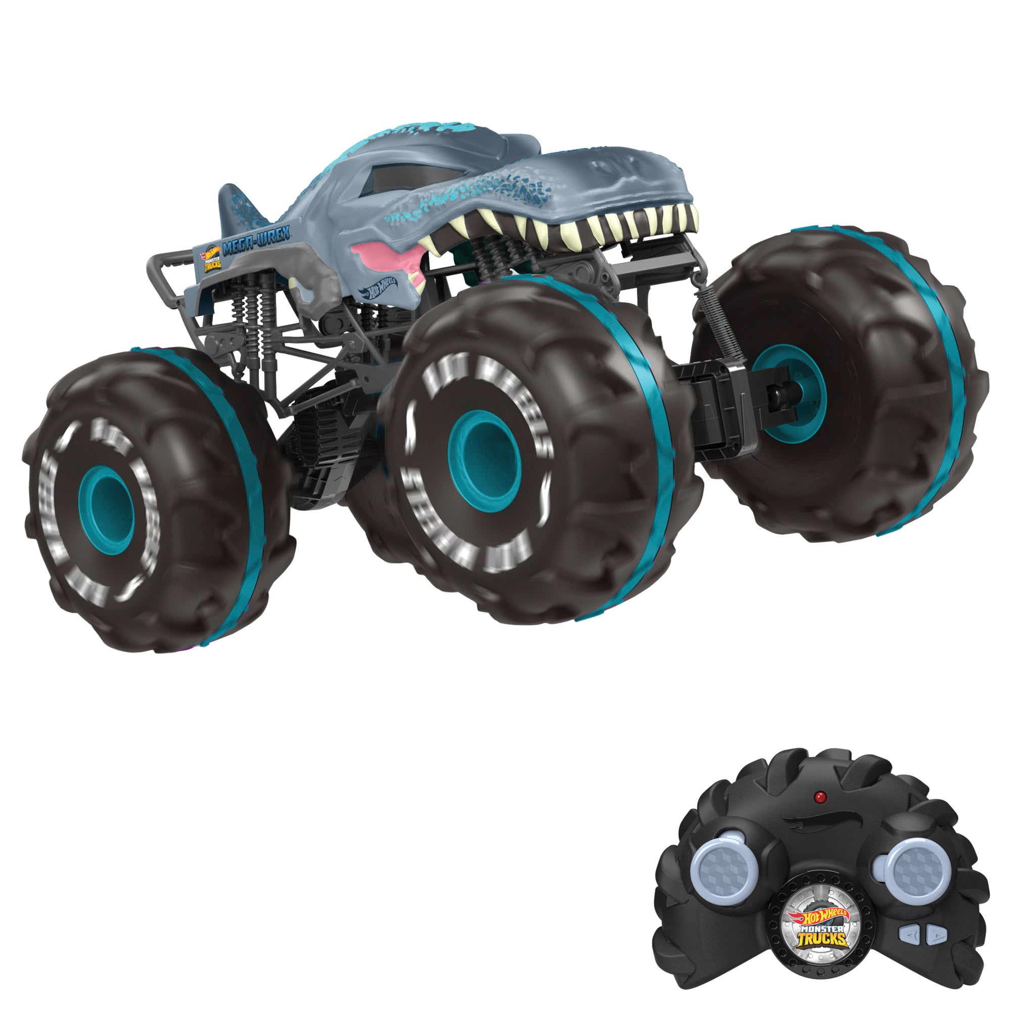 HOT WHEELS MEGA WREX R/C WITH REMOTE - Image 1