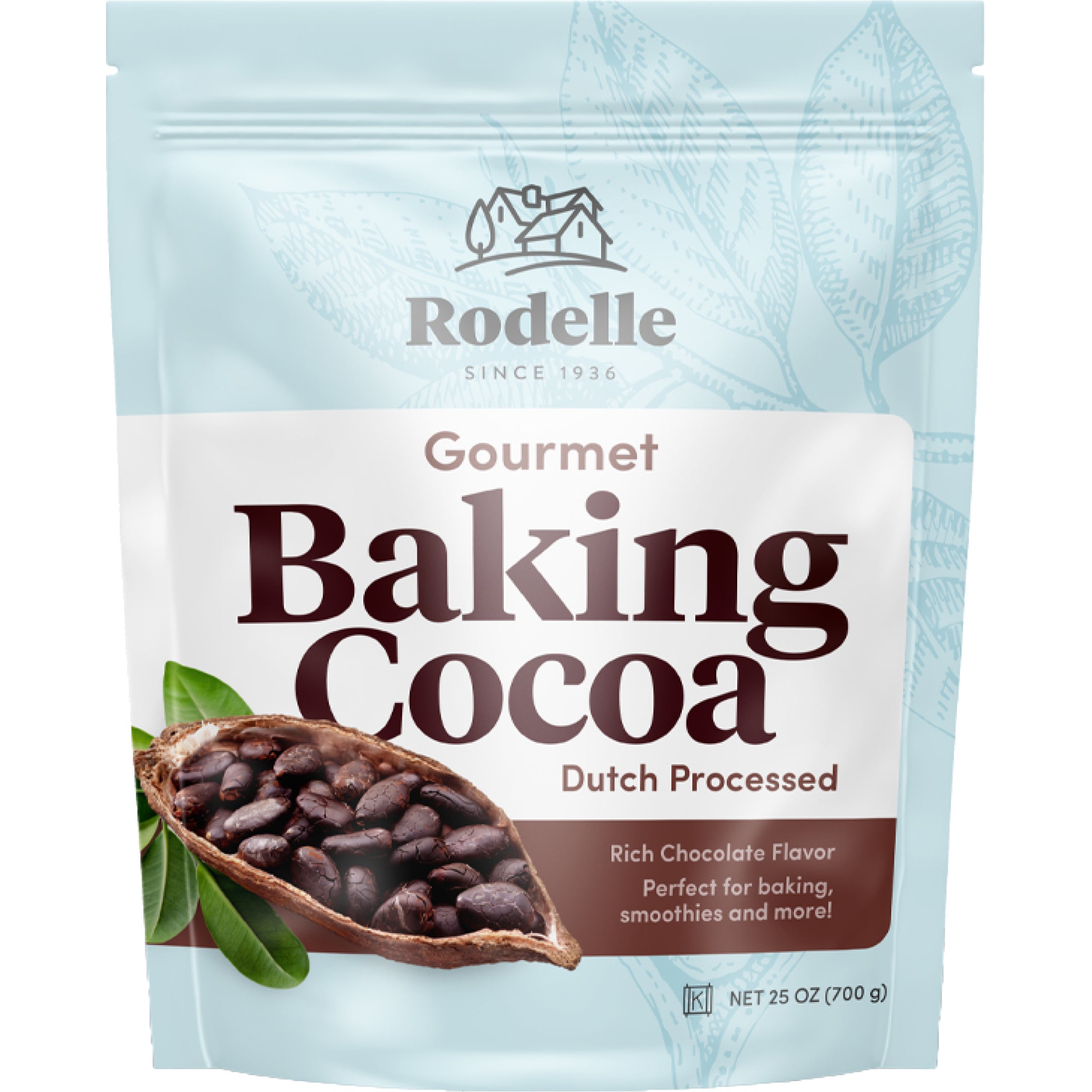 RODELLE BAKING COCOA 25 OZ - Image 1