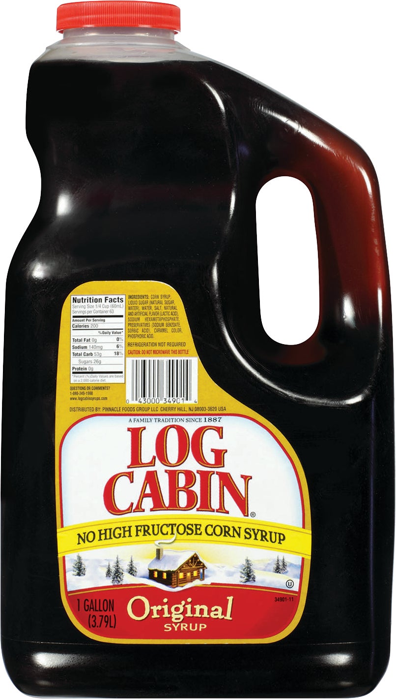 LOG CABIN ORIGINAL SYRUP 1 GALLON (4 QTS)