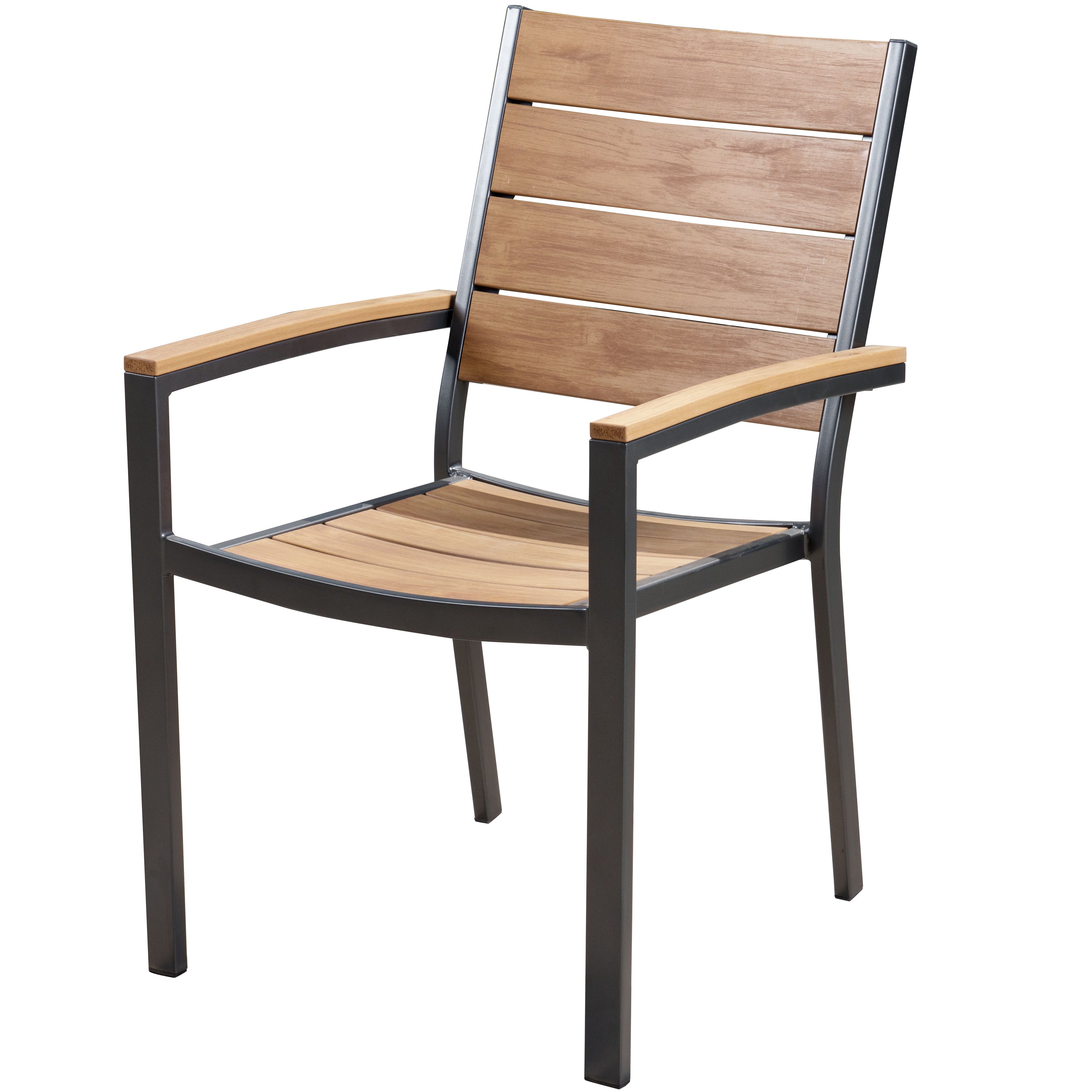 SUNVILLA STACKING PATIO CHAIR COMMERCIAL QUALITY - Image 1