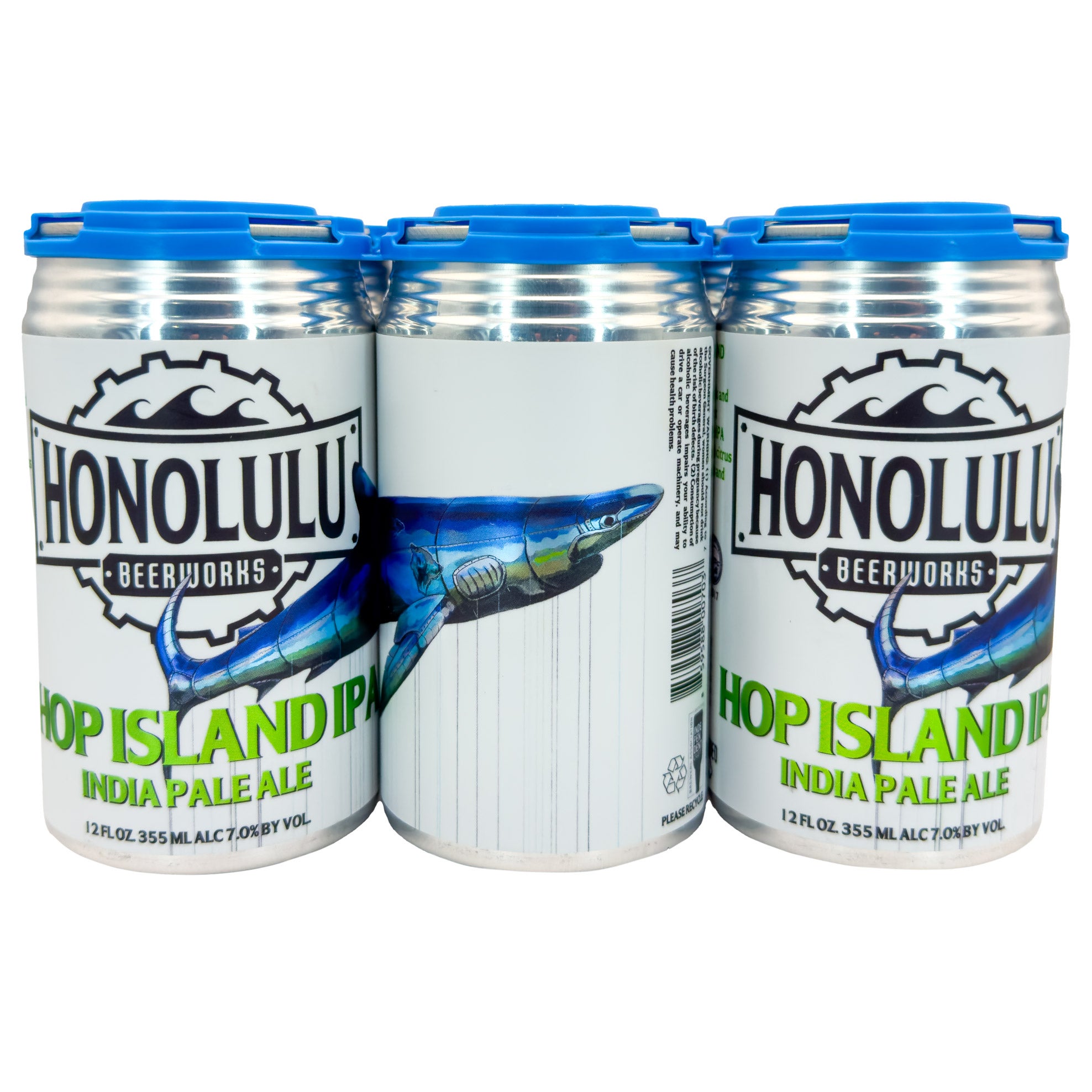 HONOLULU BEERWORKS HOP ISLAND IPA HONOLULU 6/12OZ CANS