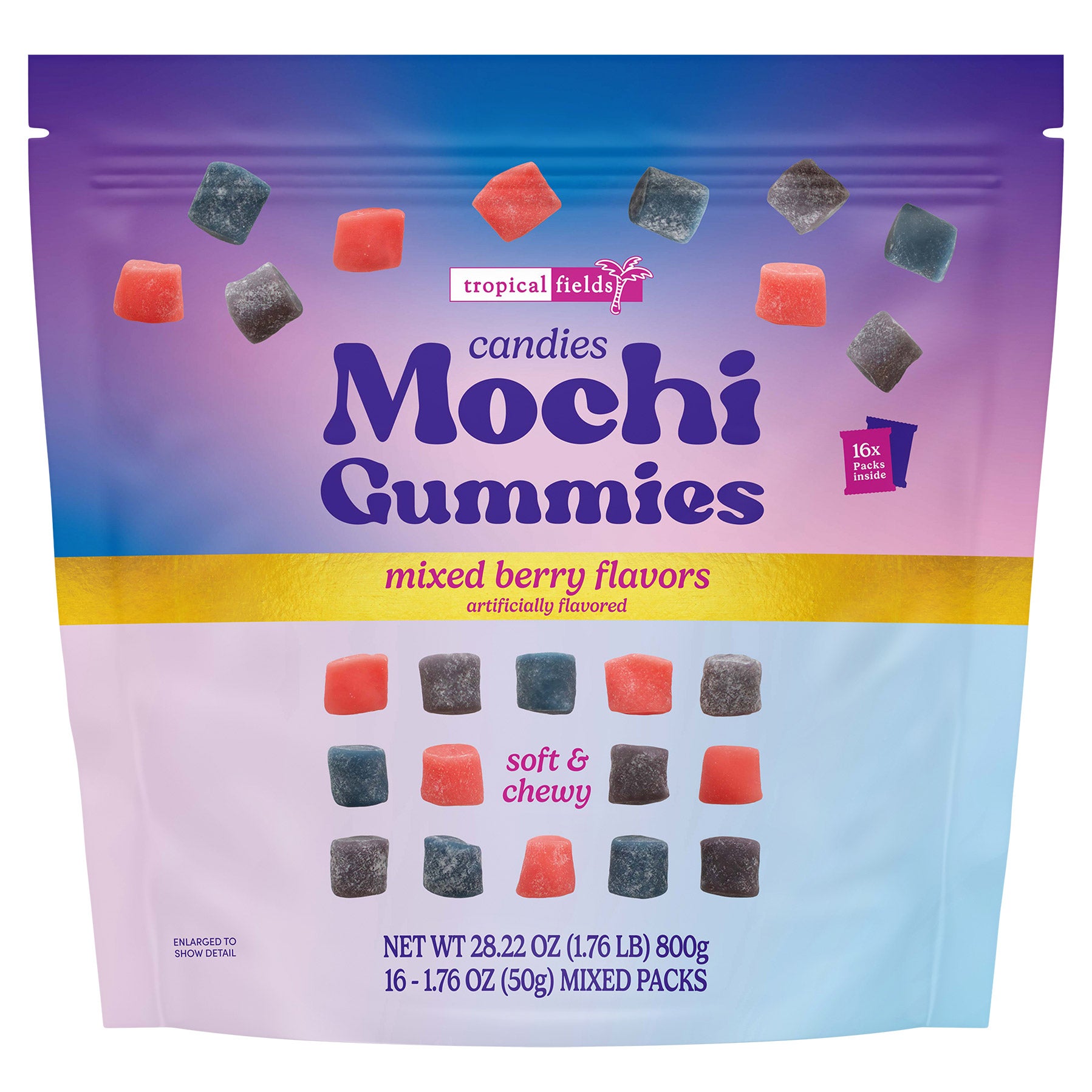 TROPICAL FIELDS MOCHI GUMMIES 16/1.76 OZ - Image 1