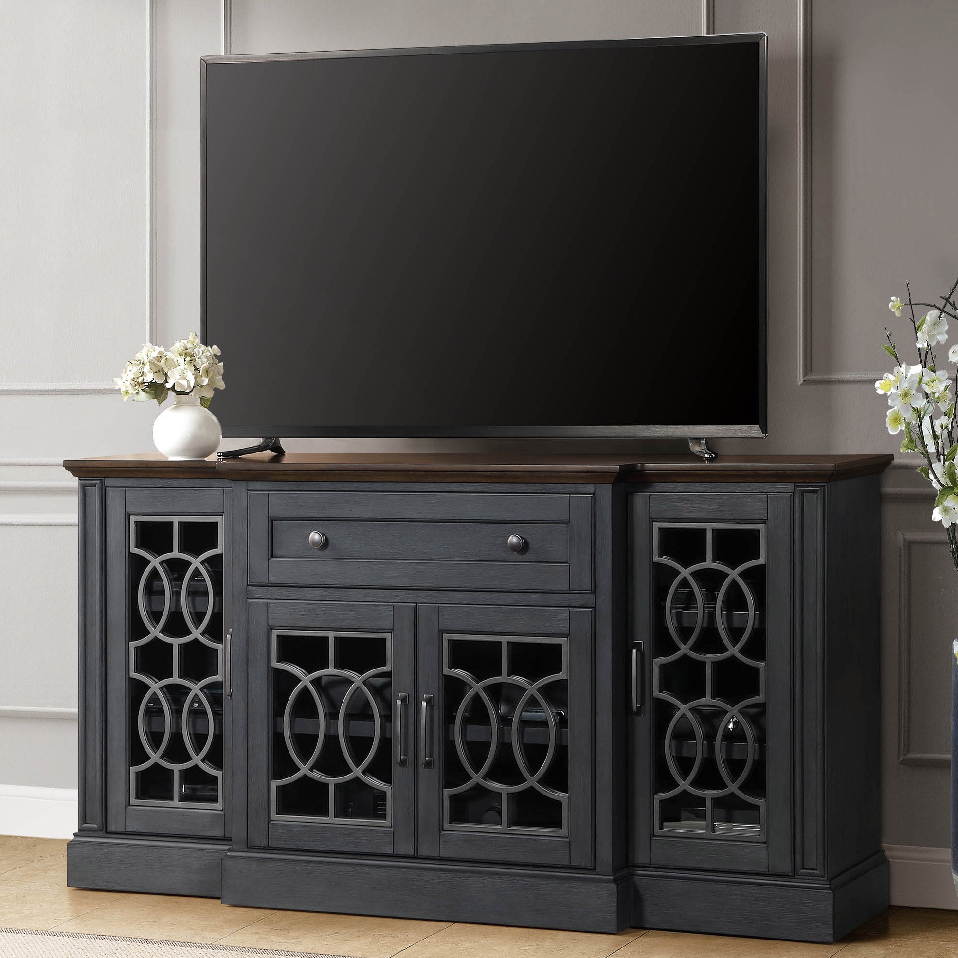 BAYSIDE FURNISHINGS JUNIPER 72¨ ACCENT CONSOLE - Image 1