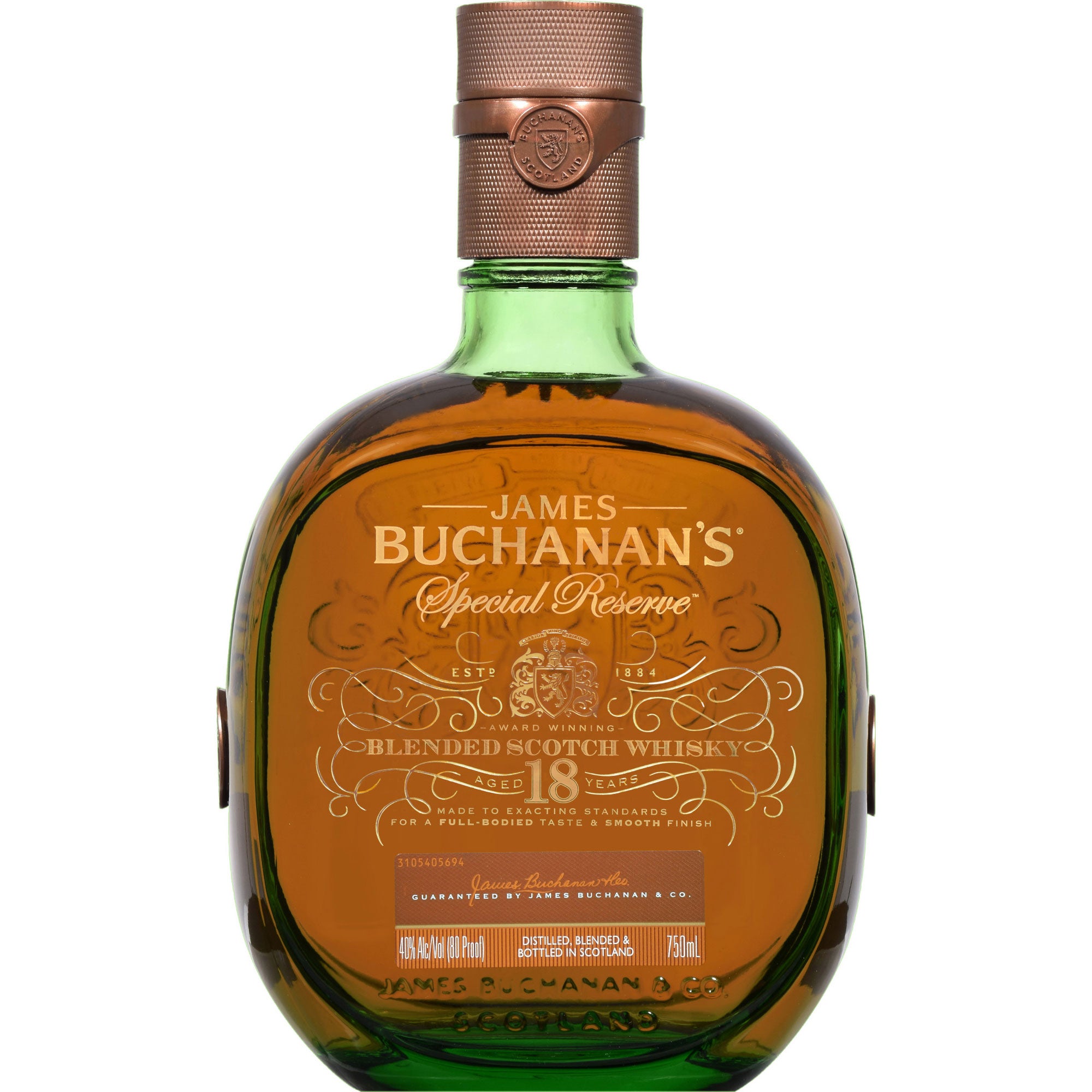 BUCHANAN'S 18 YEAR SCOTCH SCOTLAND 750 ML