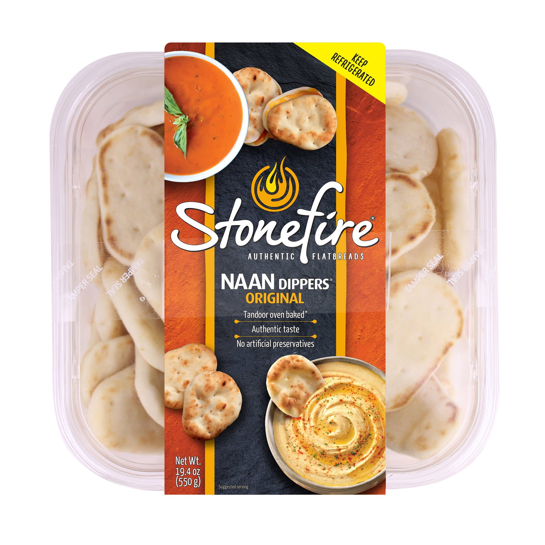 STONEFIRE NAAN DIPPERS 19.4 OUNCE PACKAGE