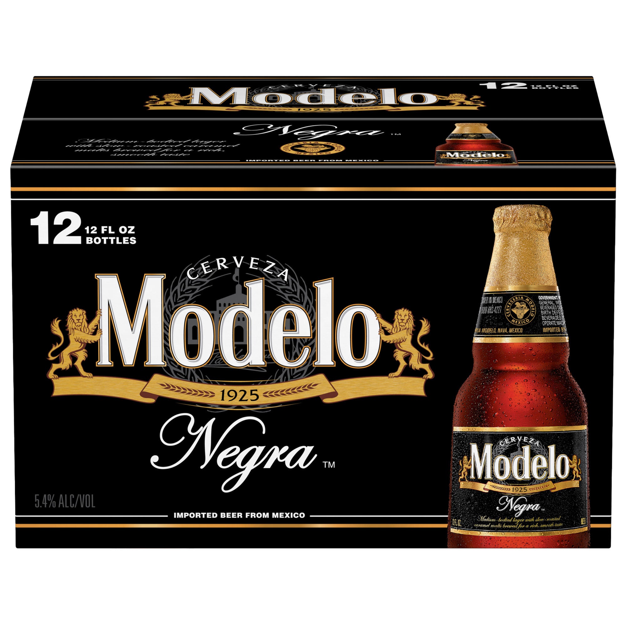 MODELO NEGRA 12/12OZ BOTTLES