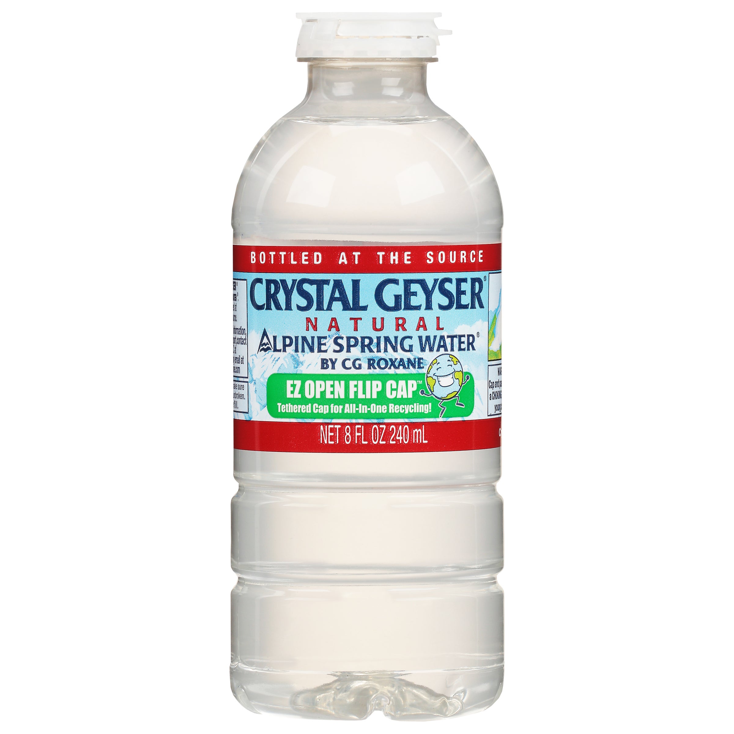 CRYSTAL GEYSER ALPINE SPRING WATER 30/8 OZ - Image 1