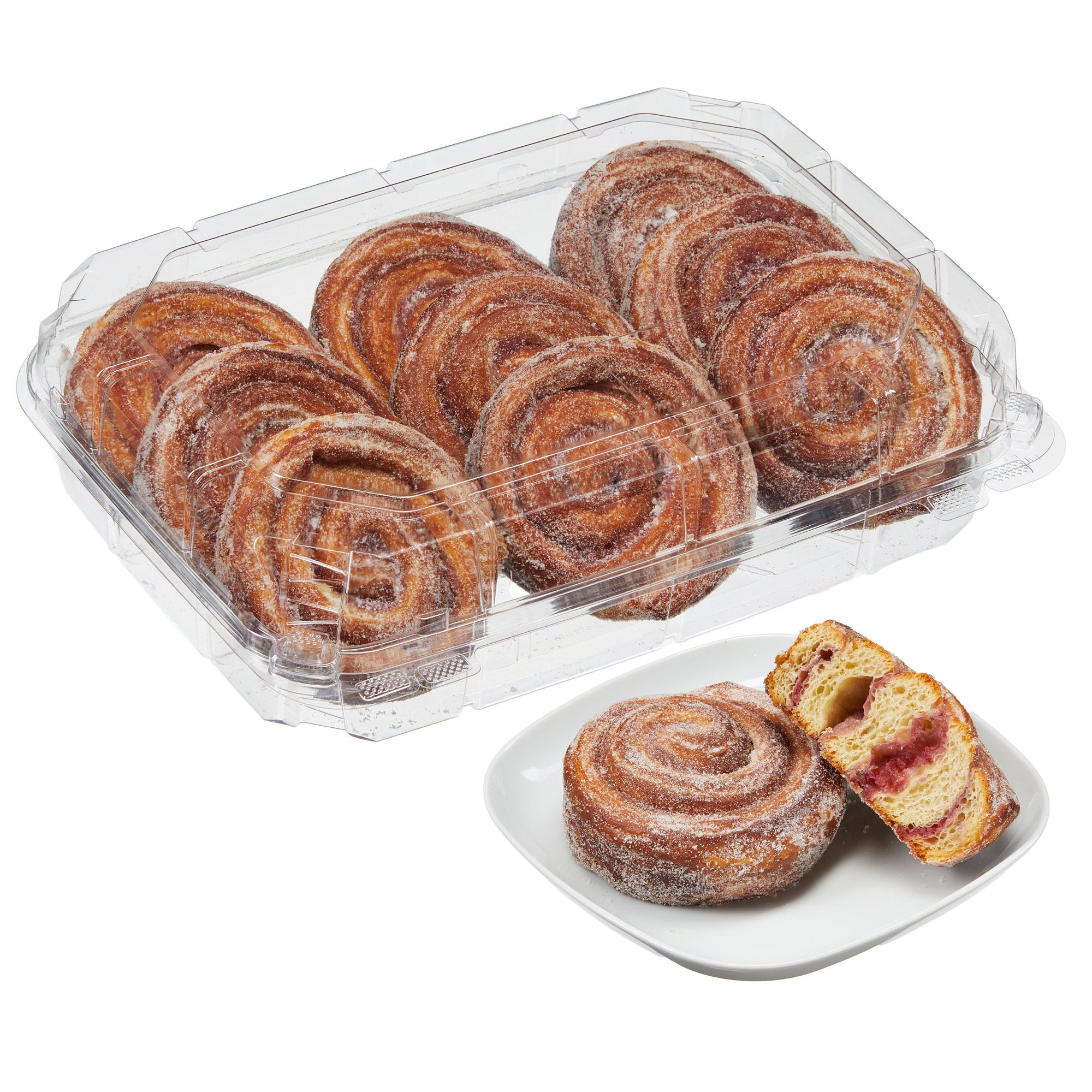 RASPBERRY MORNING BUN 9 COUNT - Image 1