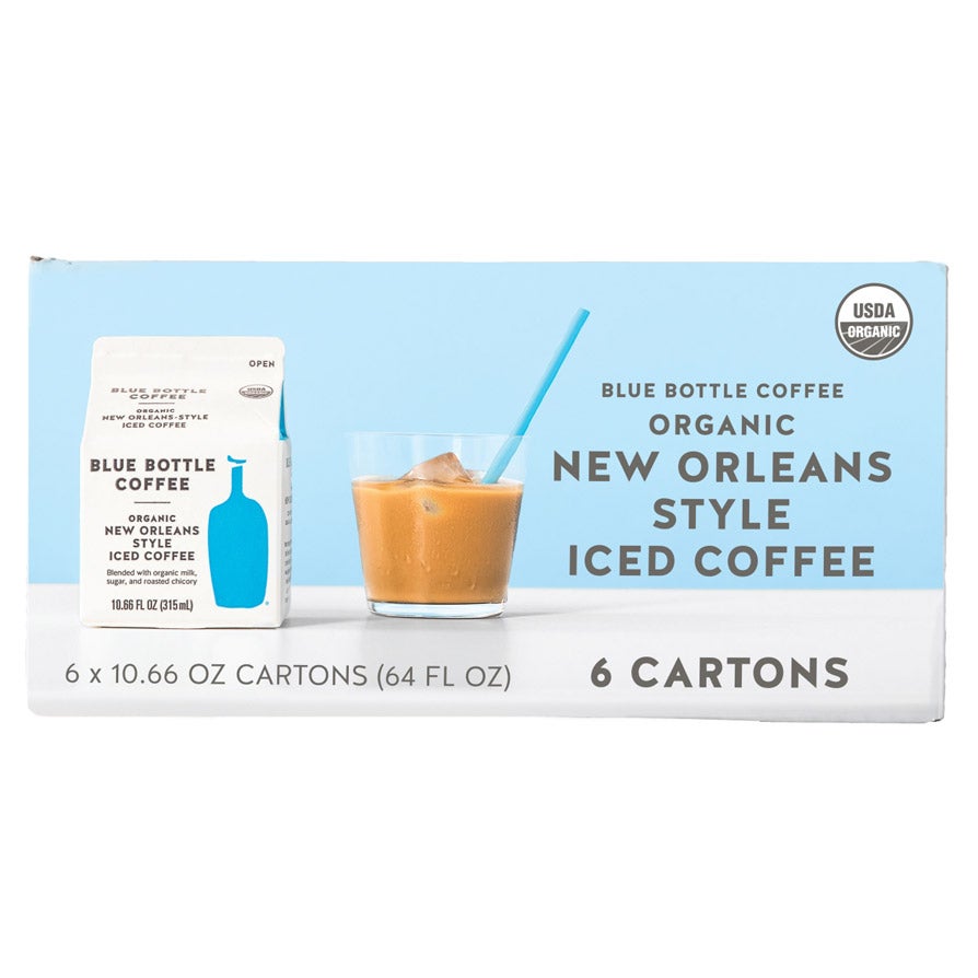 ORGANIC BLUE BOTTLE ICED COFFEE 6 PACK 10.66 OUNCES EA - Image 1