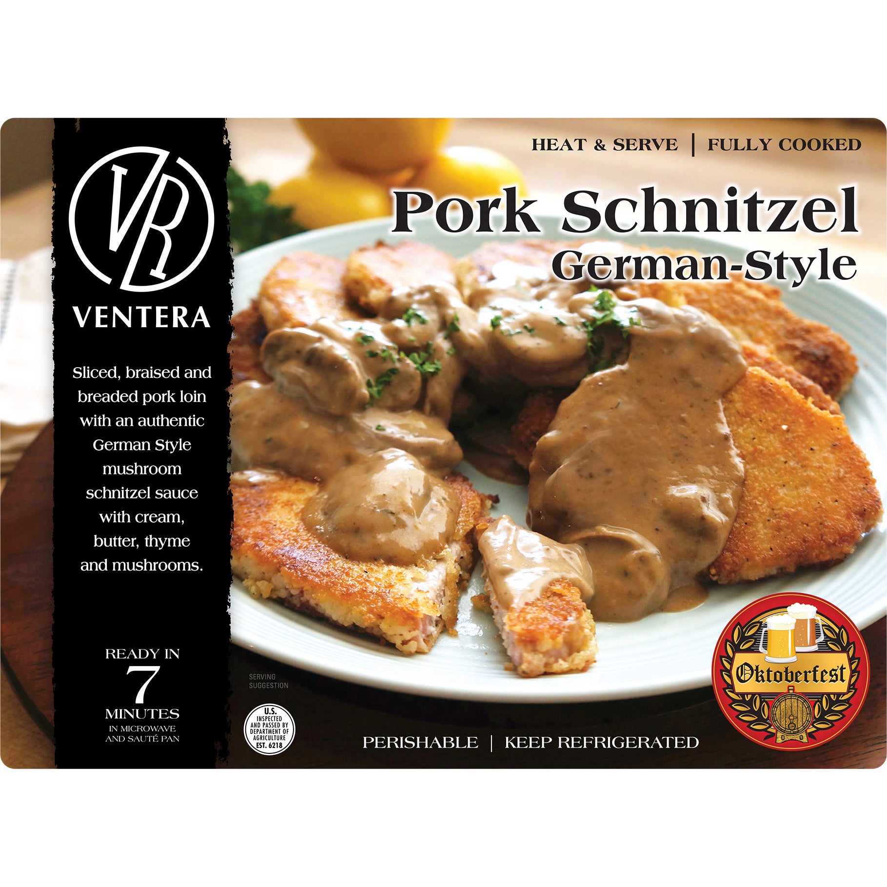 VENTERA GERMAN STYLE PORK SCHNITZEL PRICE PER POUND