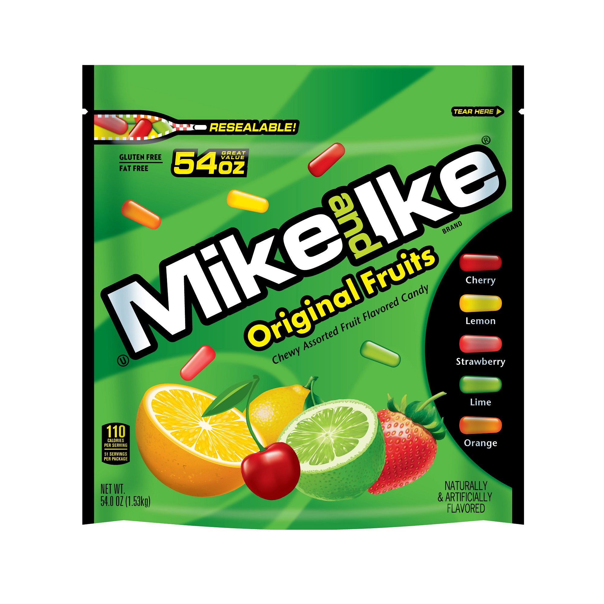MIKE AND IKE ORIGINAL FRUITS 54 OZ - Image 1