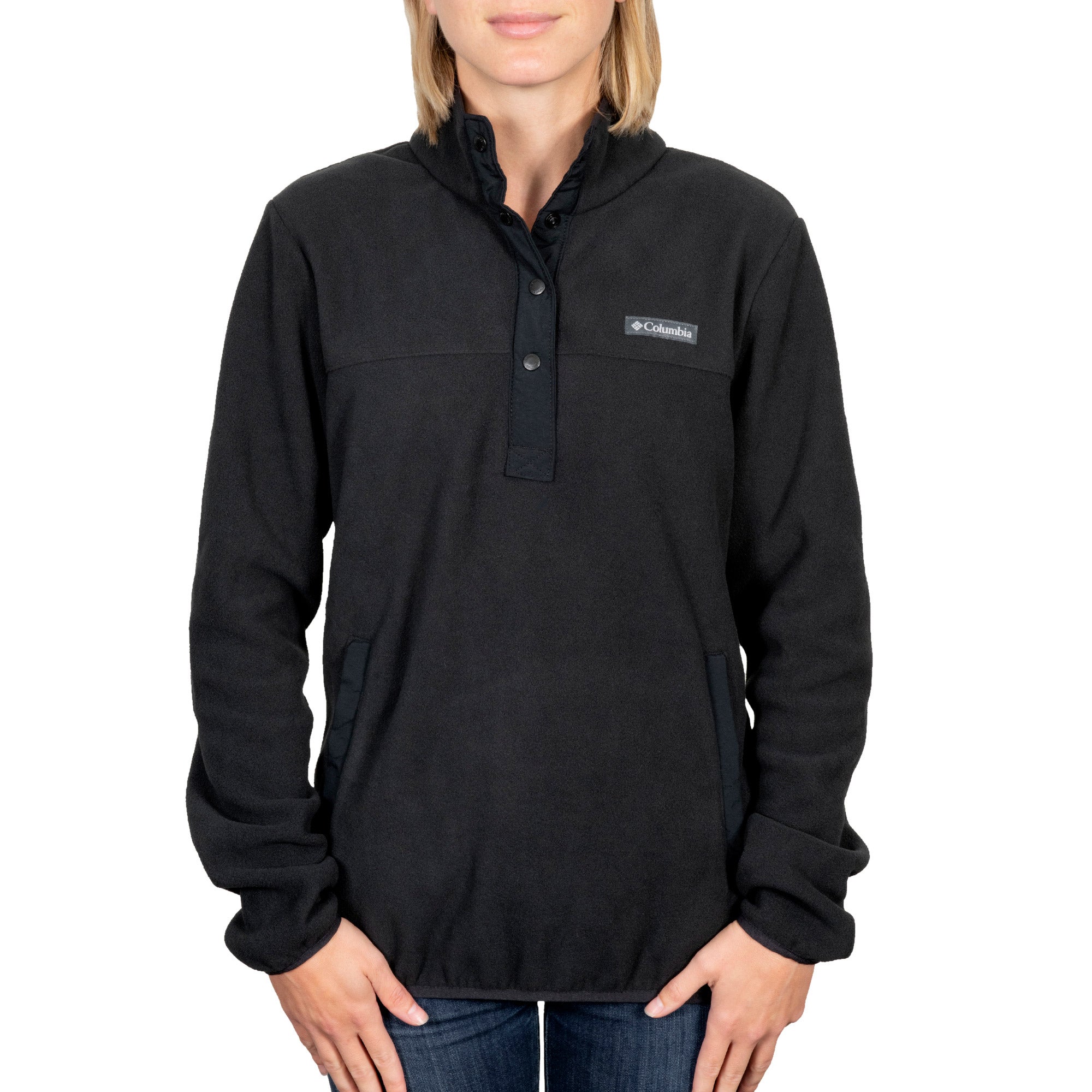 COLUMBIA WOMEN'S SNAP FLEECE PULLOVER - Image 1