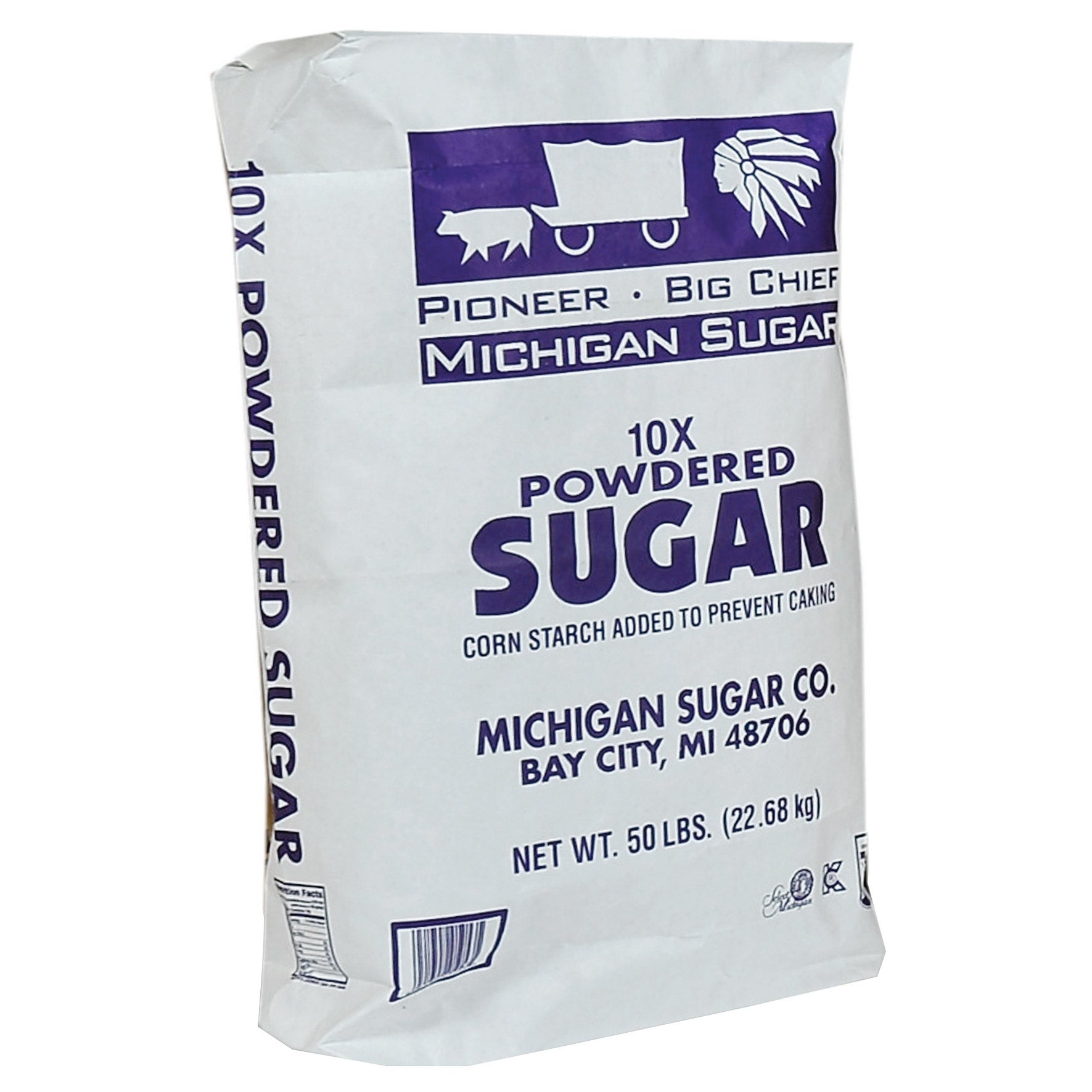PIONEER POWDERED SUGAR 50 POUND BAG