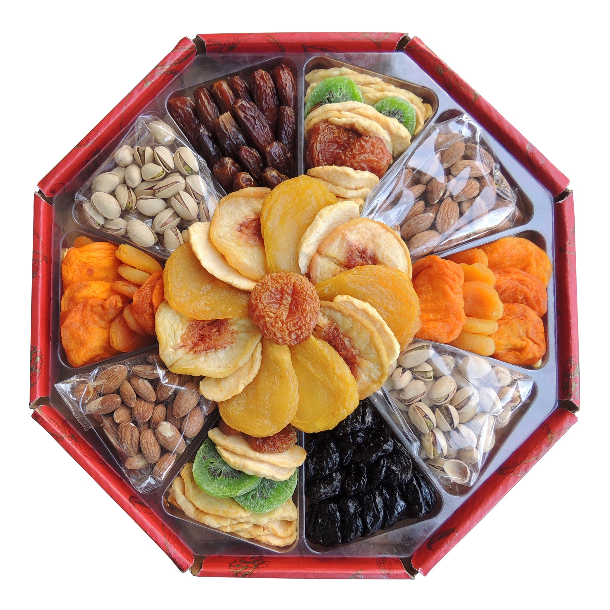 VACAVILLE FRUIT CO FRUIT AND NUT TRAY 36 OUNCES - Image 1