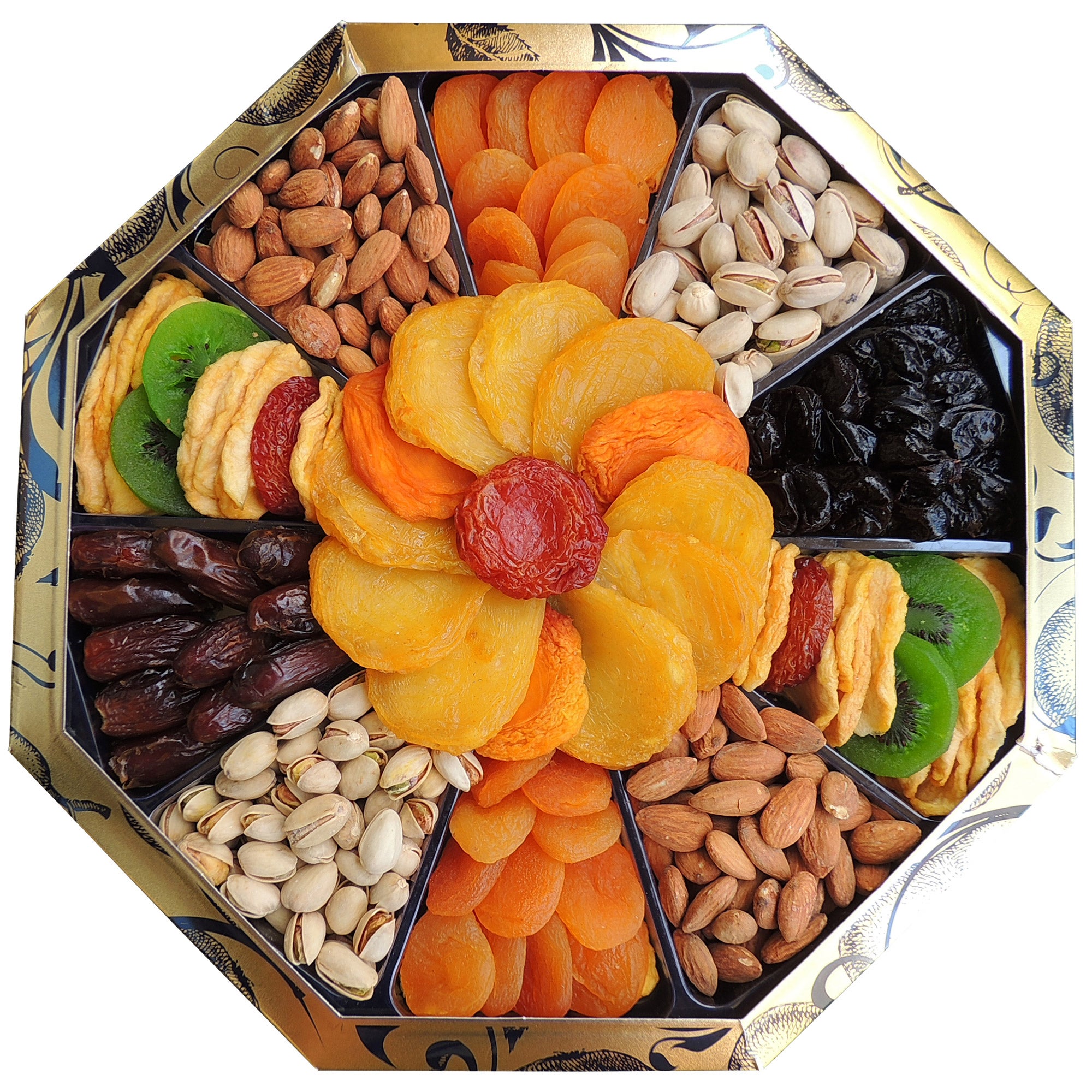 VACAVILLE DRIED FRUIT TRAY 36 OZ (2.25 LBS)
