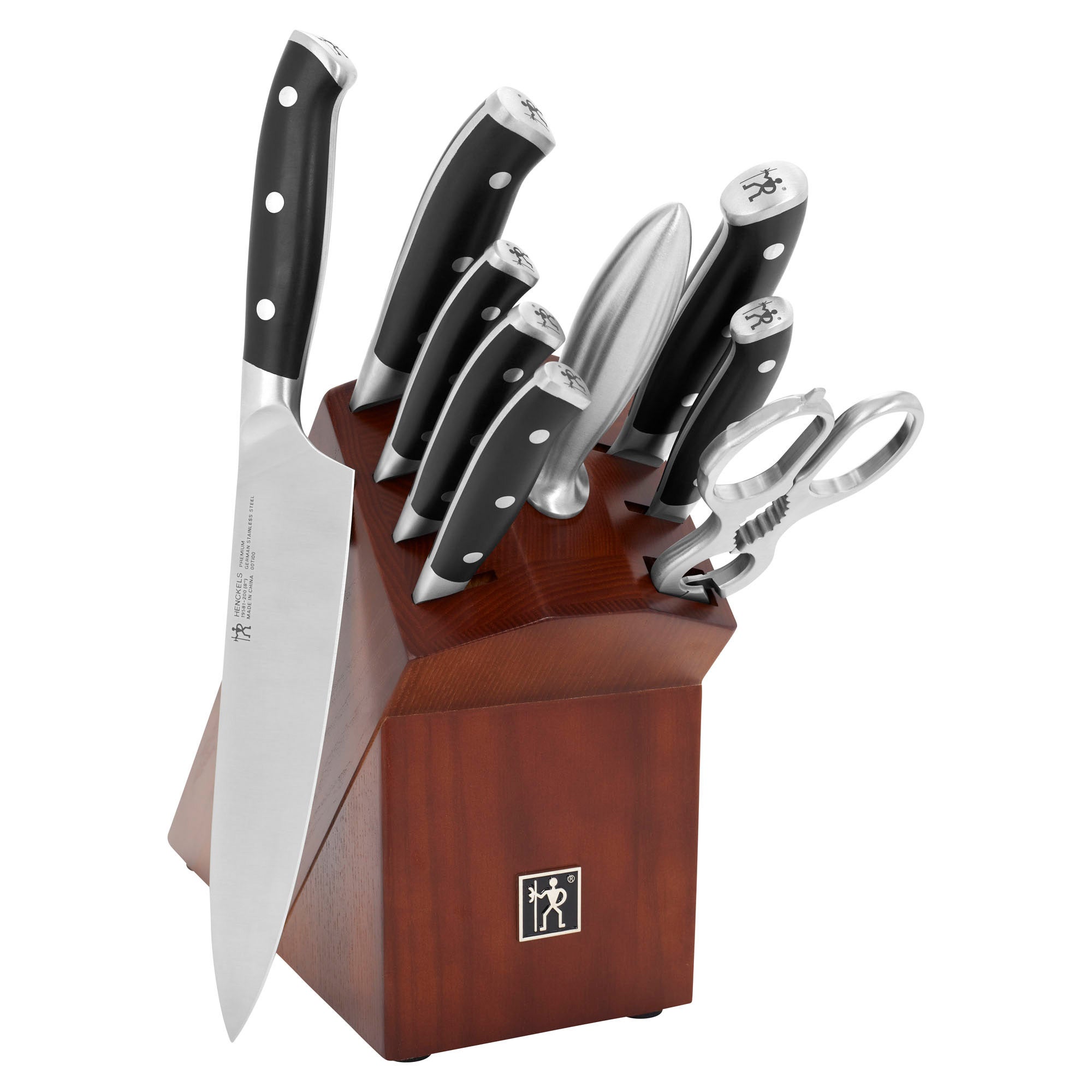 HENCKELS PREMIUM KNIFE BLOCK 10-PIECE SET