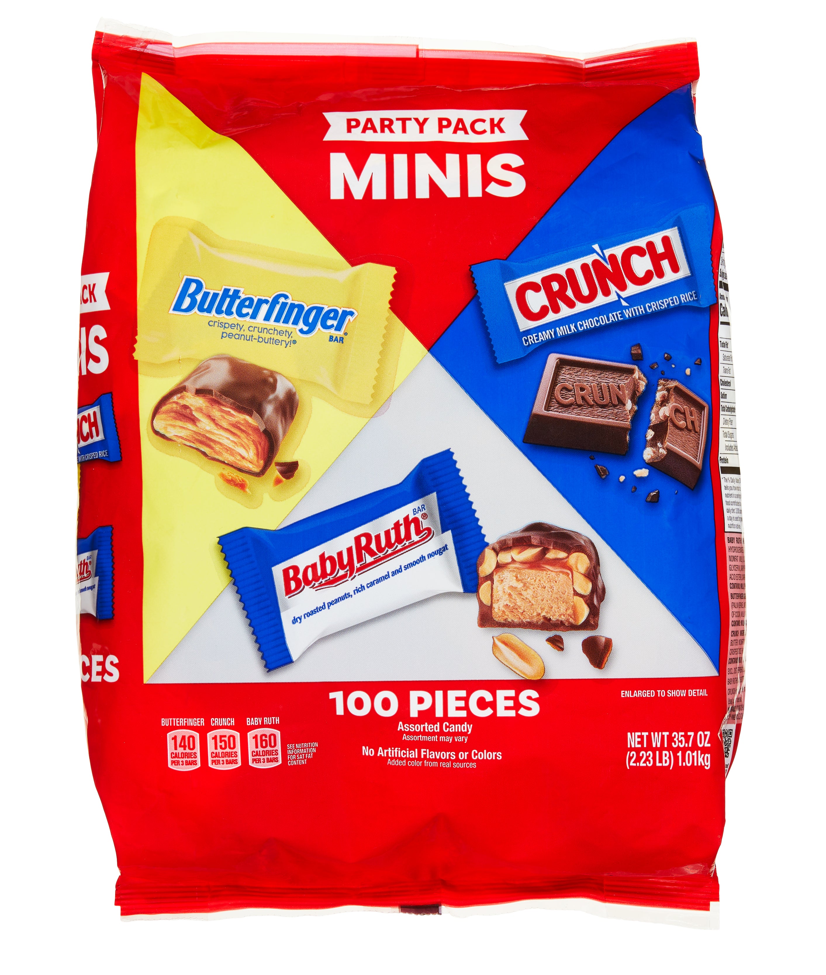 PARTY PACK MINIS ASSORTED 100 CT/ (35.7 OZ) - Image 1