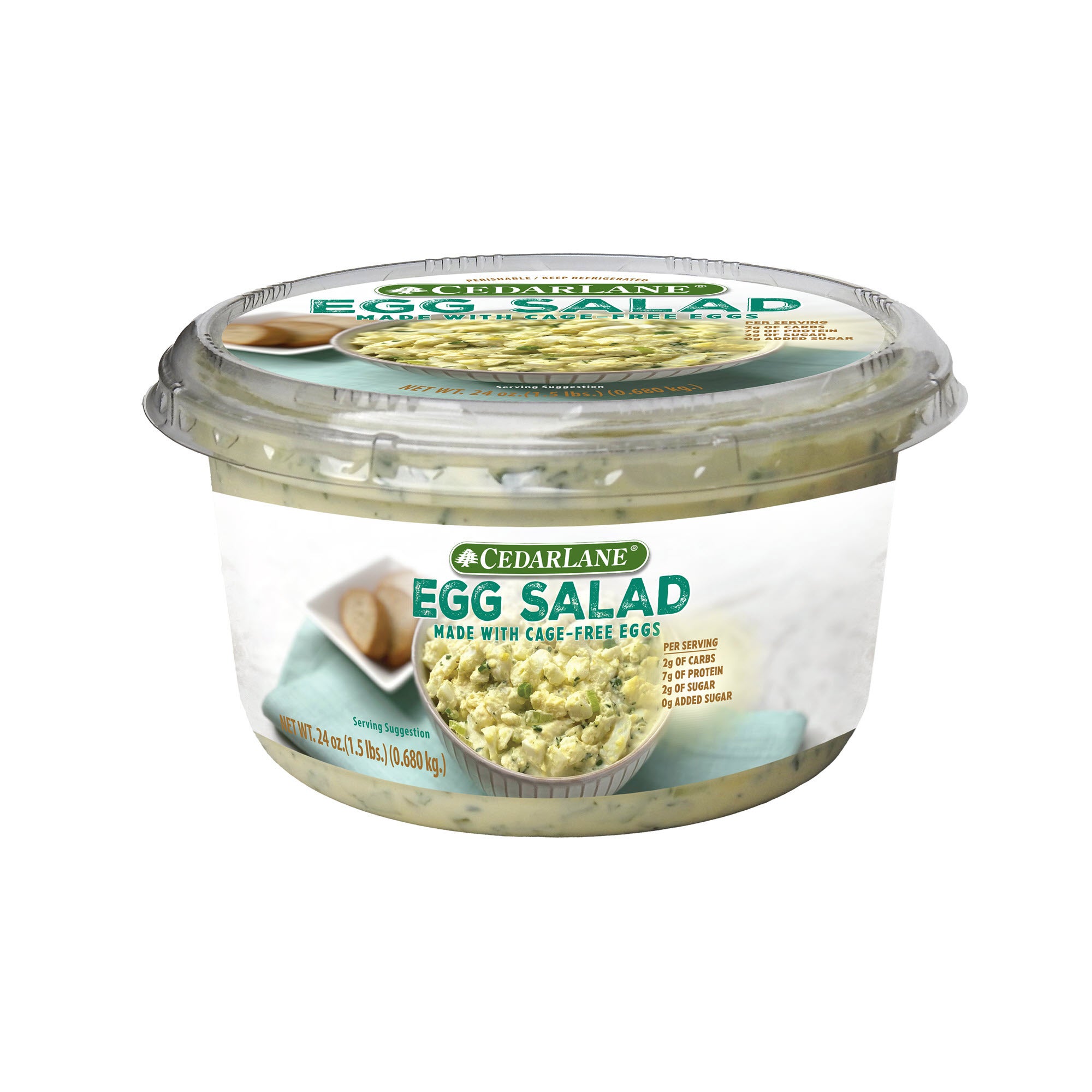 CEDARLANE EGG SALAD (CAGE FREE) 24 OZ