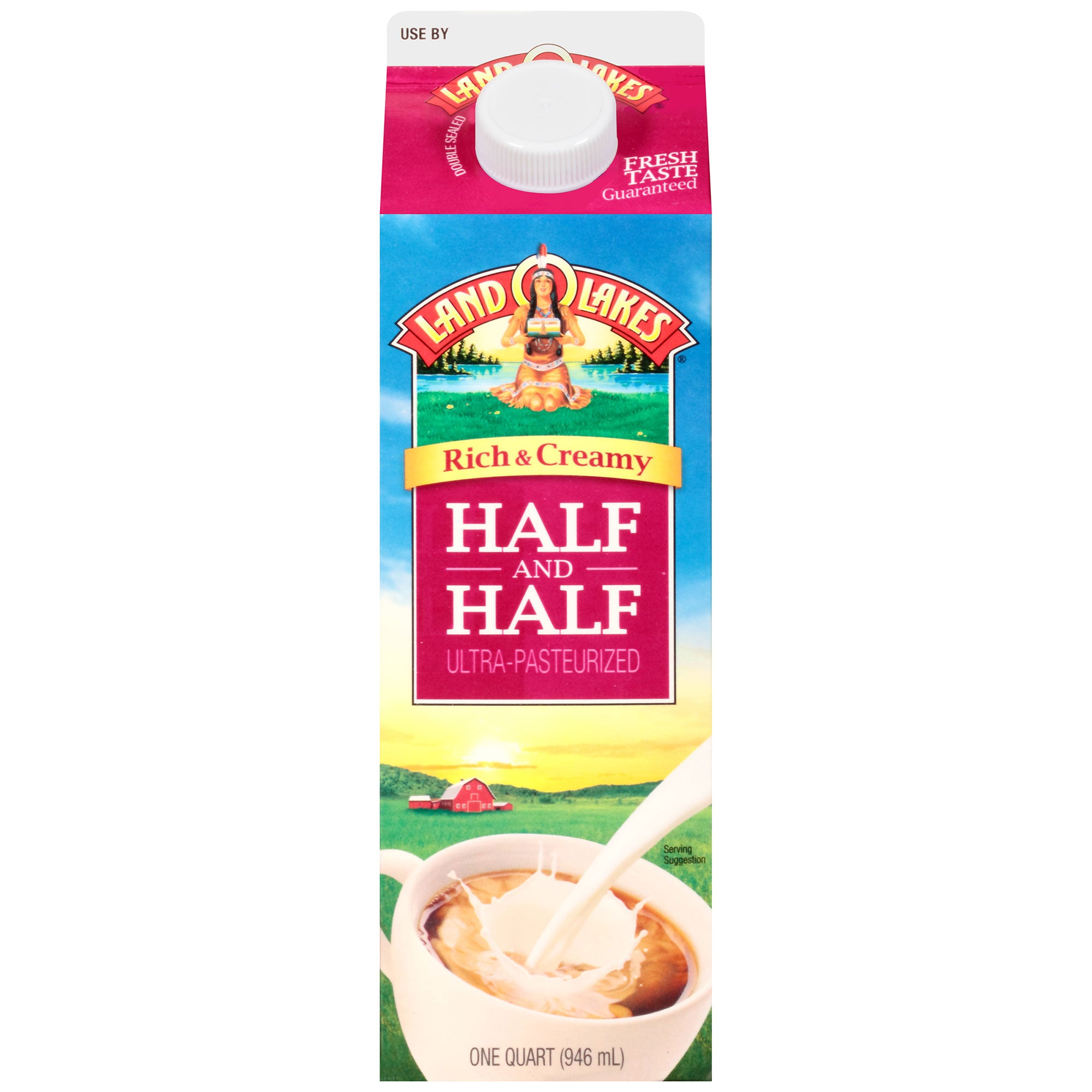 LAND O LAKES HALF & HALF 32 FL OZ (1 QT)