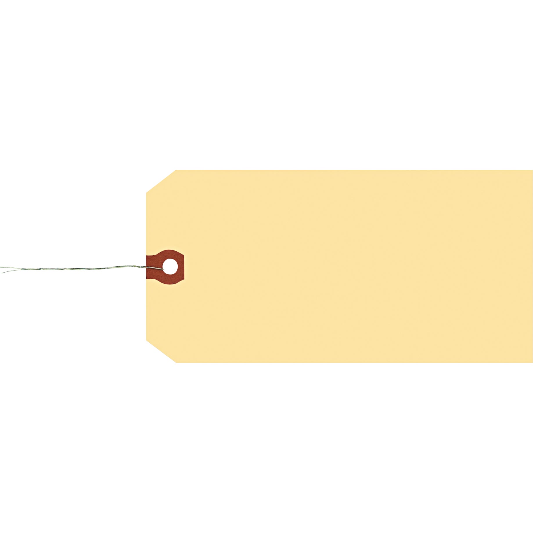 AVERY SHIPPING TAGS 4 3/4X2 3/8 DBL WIRE AVE12605 MANILA - Image 1