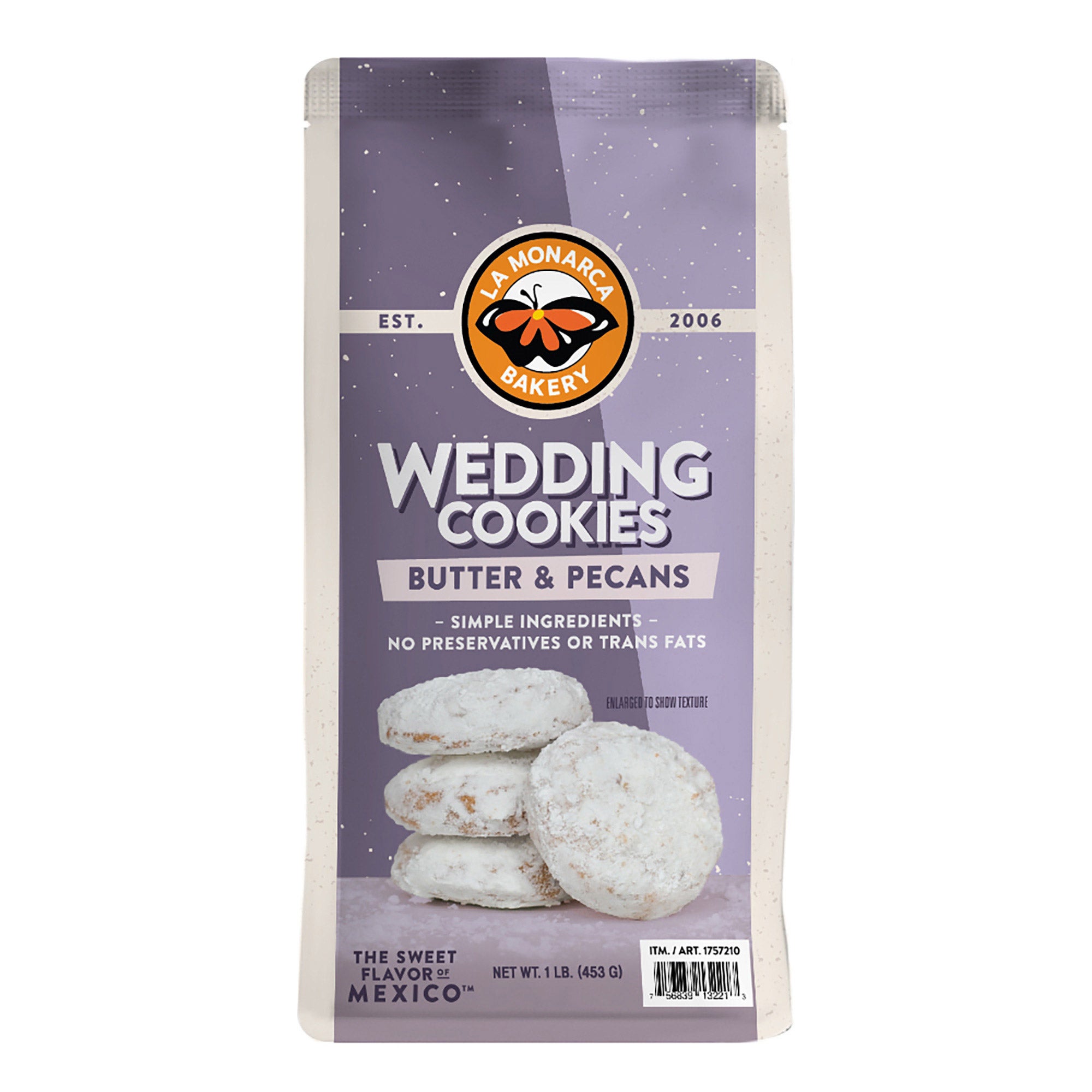 LA MONARCA BAKERY WEDDING COOKIES 16 OZ