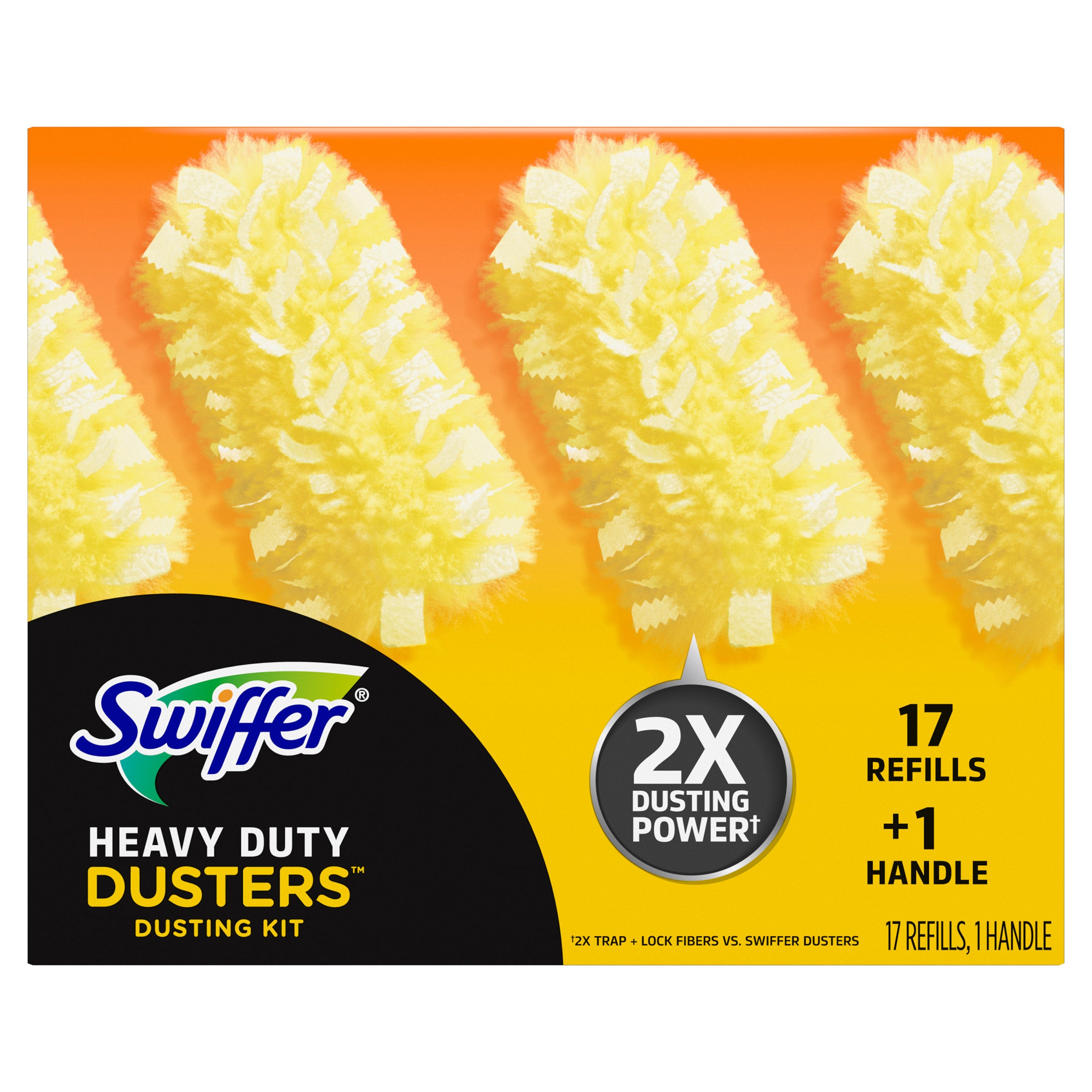SWIFFER DUSTER HEAVY DUTY 1 HANDLE + 17CT REFILL - Image 1