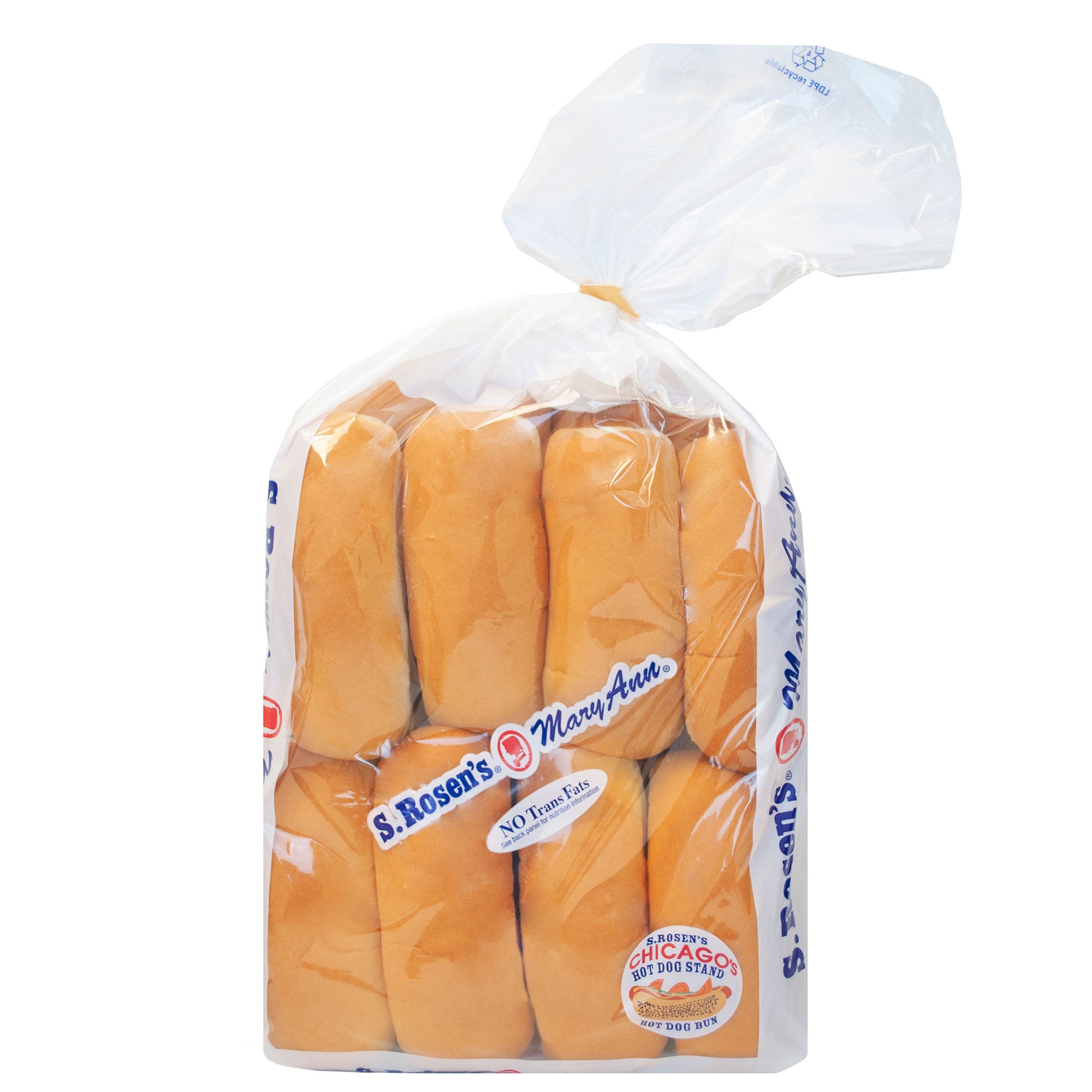 S.ROSEN'S HOT DOG BUNS 16 COUNT PACKAGE