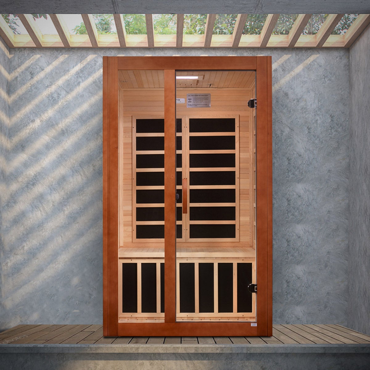 SANTIAGO 2 PERSON ULTRA LOW SAUNA