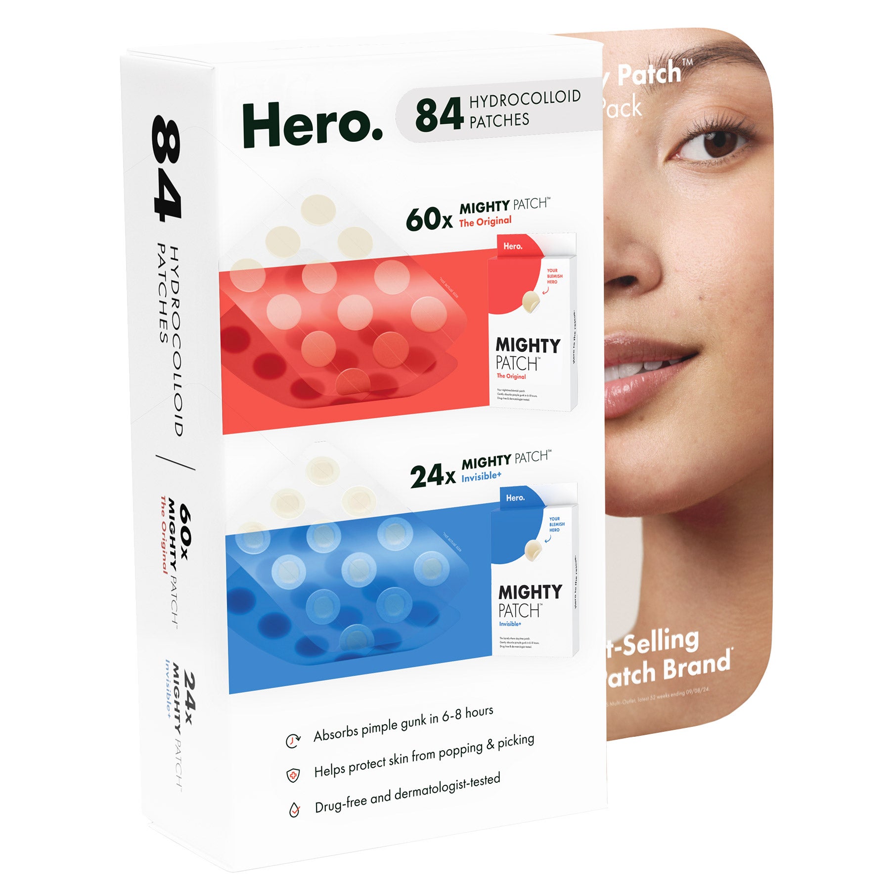 HERO MIGHTY PATCH 84 TOTAL PATCHES - Image 1