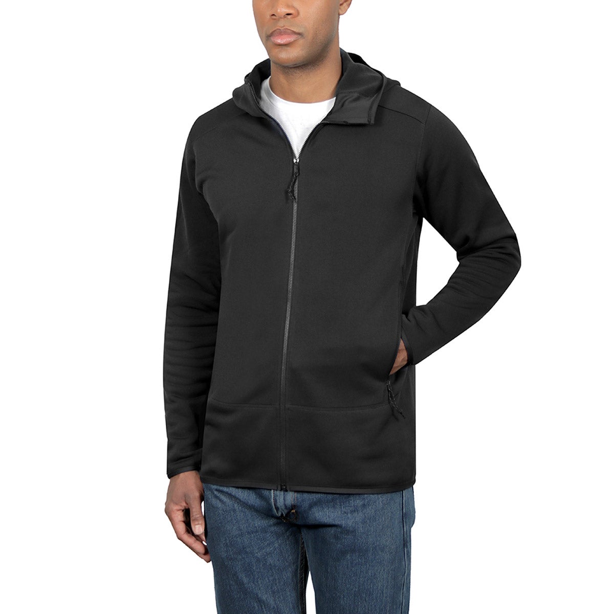 KIRKLAND SIGNATURE FULL ZIP HOODIE JACKET - Image 1