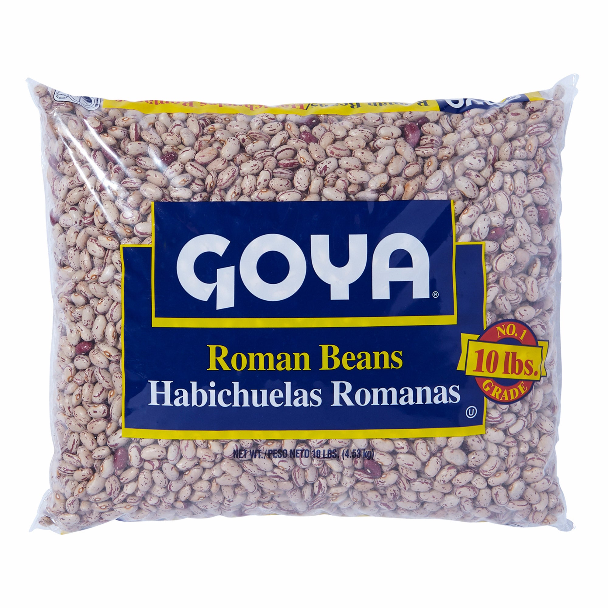 GOYA ROMAN BEANS 10 LB BAG