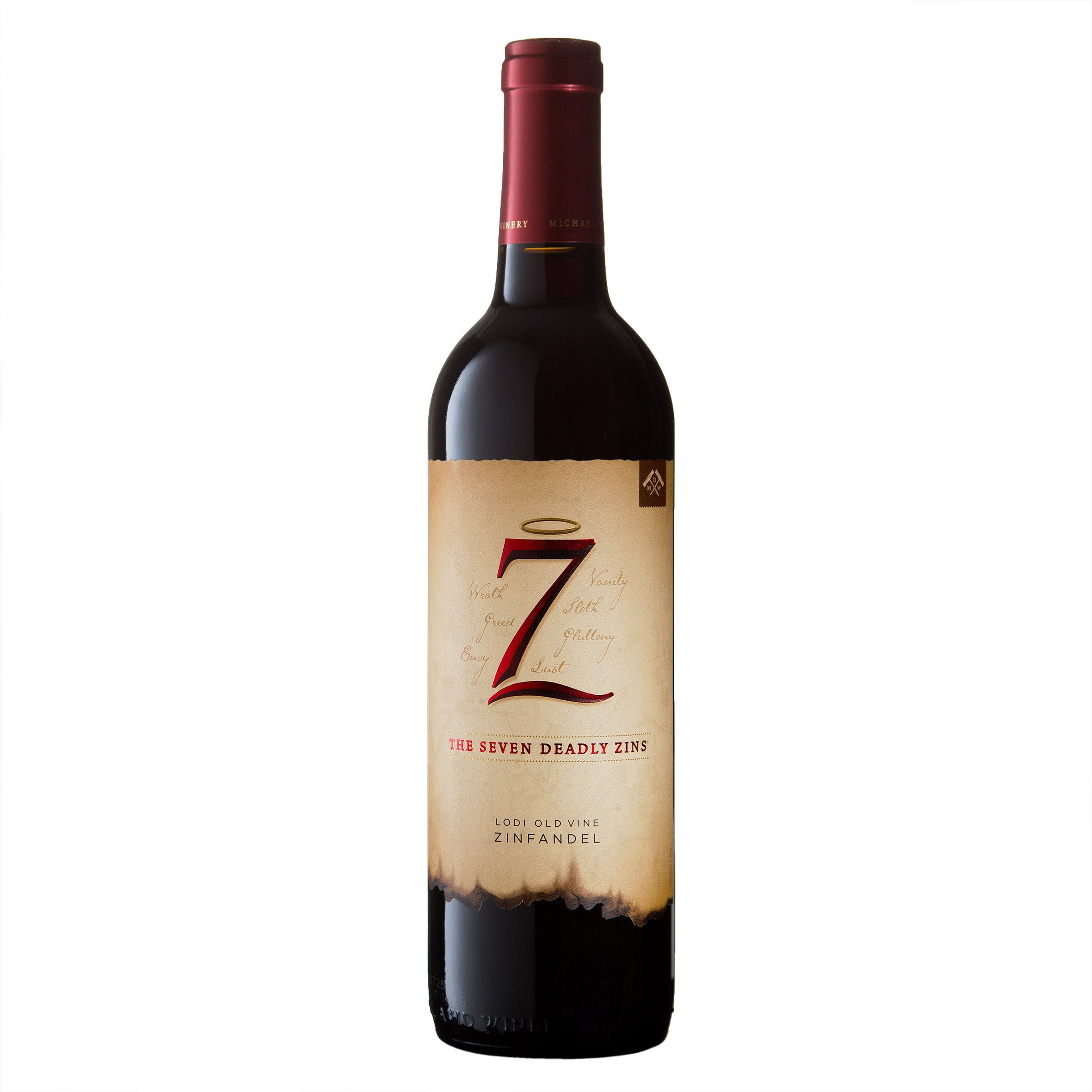 7 DEADLY ZINS (DD) OLD VINE ZINFANDEL LODI 750ML - Image 1
