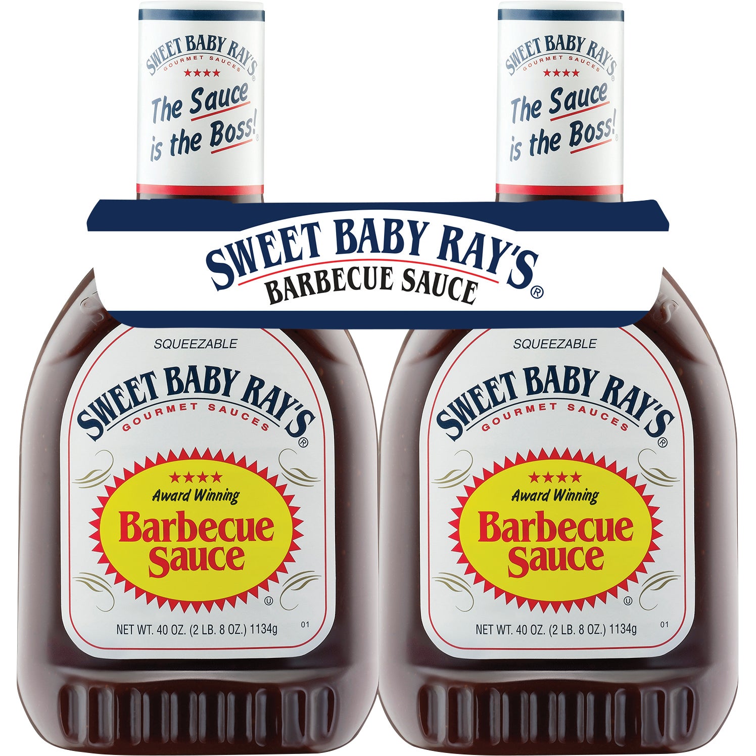 SWEET BABY RAY'S BARBECUE SAUCE 2/40 OZ - Image 1