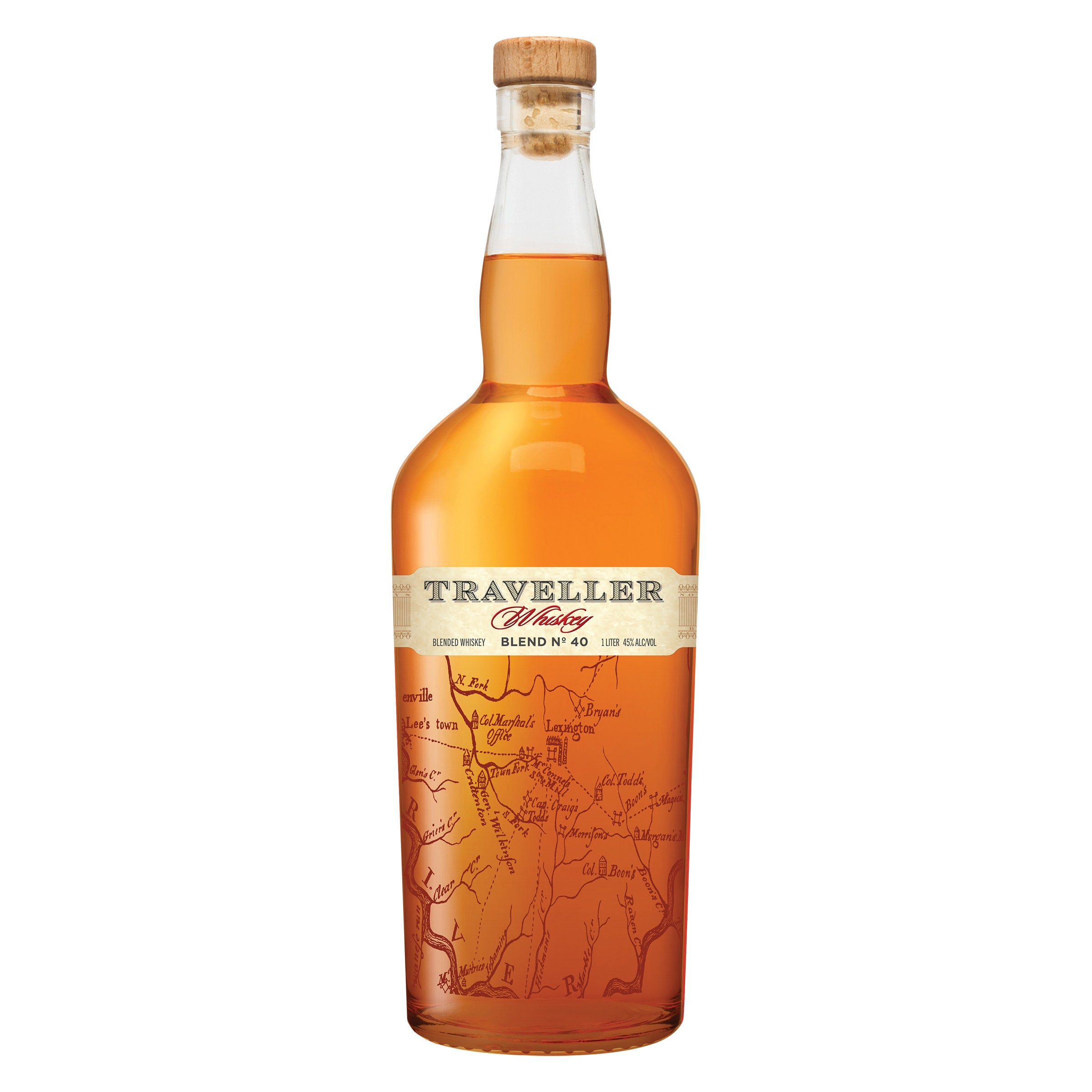 TRAVELLER BLENDED WHISKEY KENTUCKY 750ML