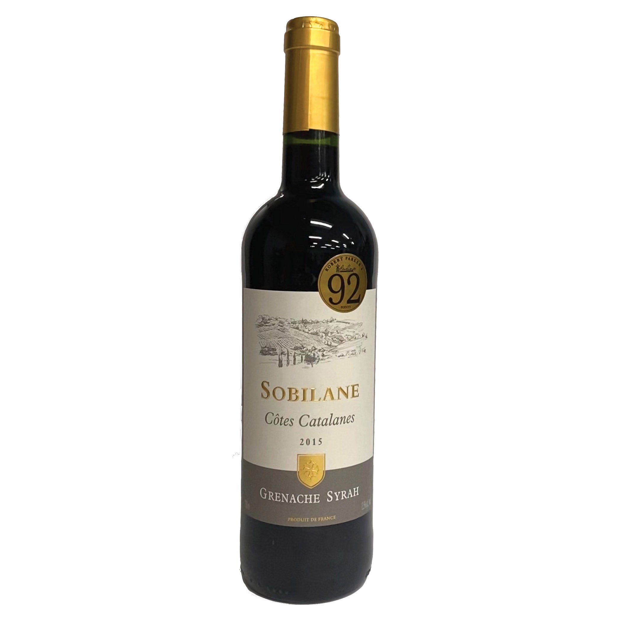 SOBILANE COTES CATALANES FRANCE 750 ML