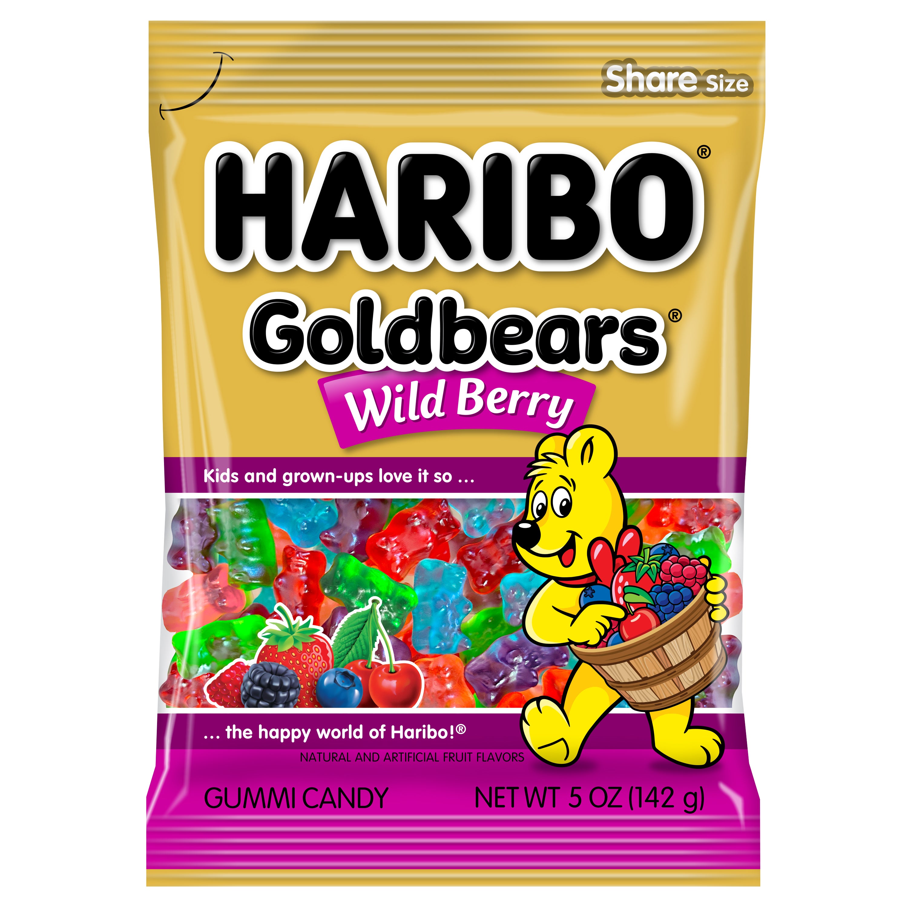 HARIBO GOLDBEARS WILD BERRY 12CT/5 OZ - Image 1