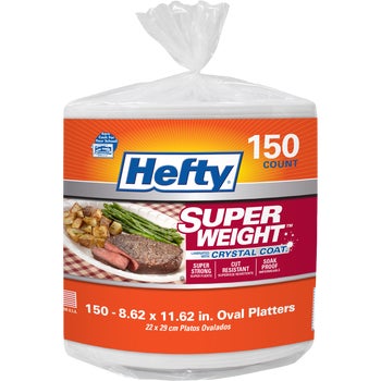 HEFTY LARGE FOAM PLATTER 150CT