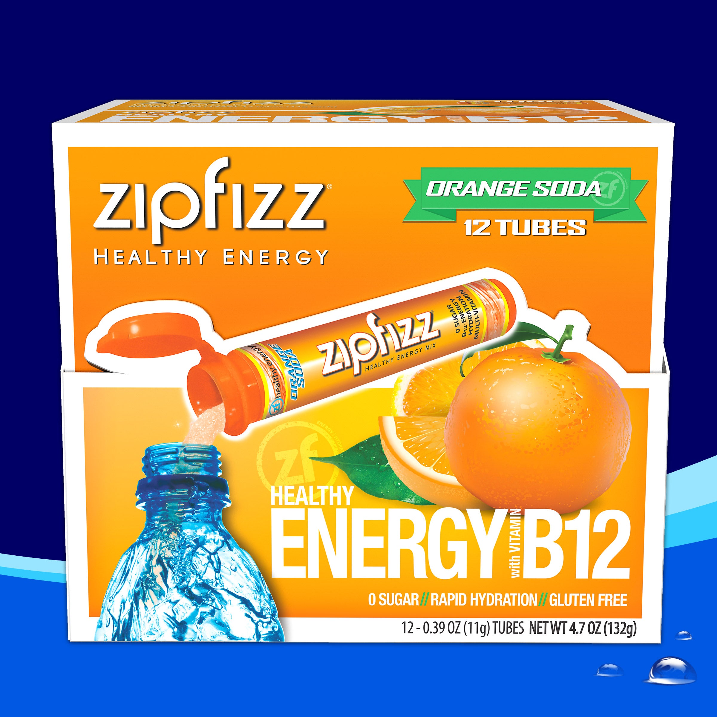 ZIPFIZZ ORANGE 12PK - Image 1