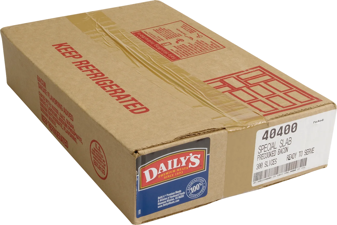 DAILY'S PRECOOKED BACON 300 CT - Image 1