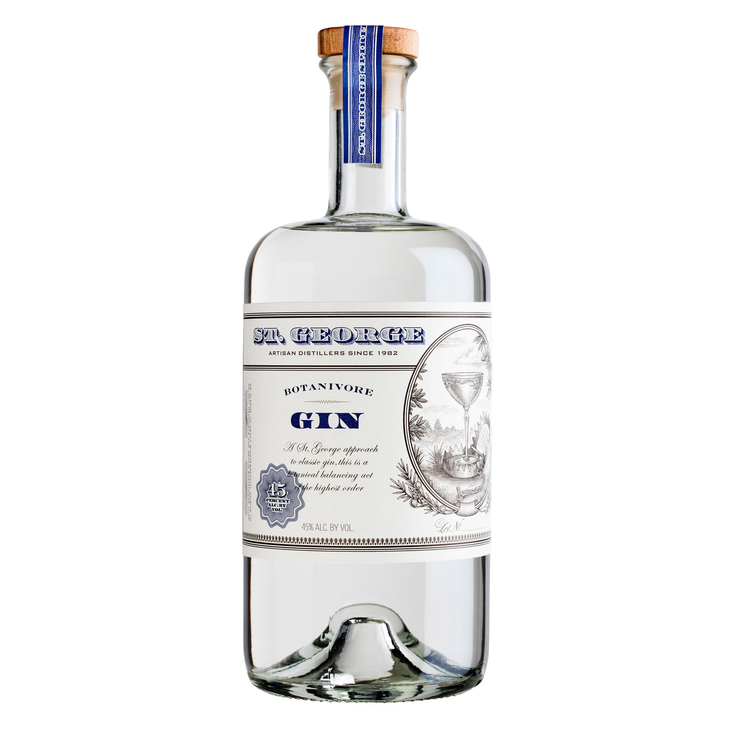 ST. GEORGE SPIRITS BOTANIVORE GIN ALAMEDA 750ML
