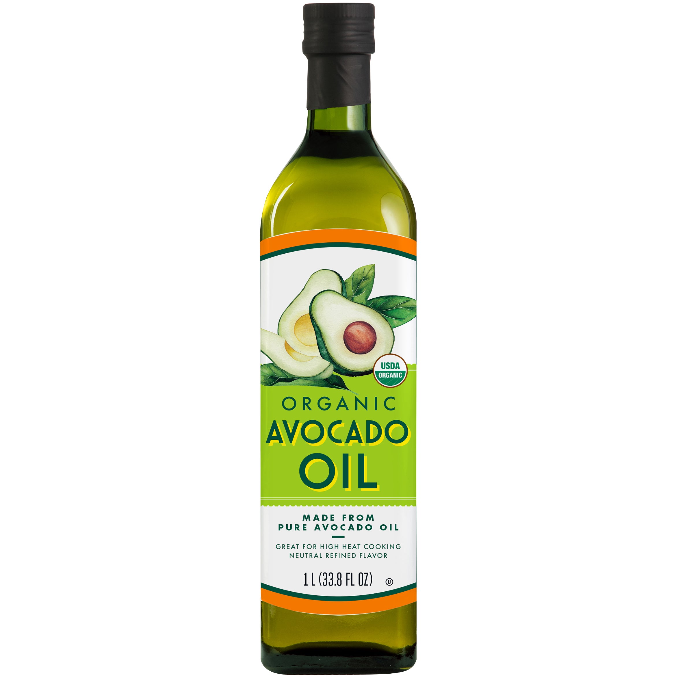 ORGANIC AVOCADO OIL 1 LITER BOTTLE - Image 1