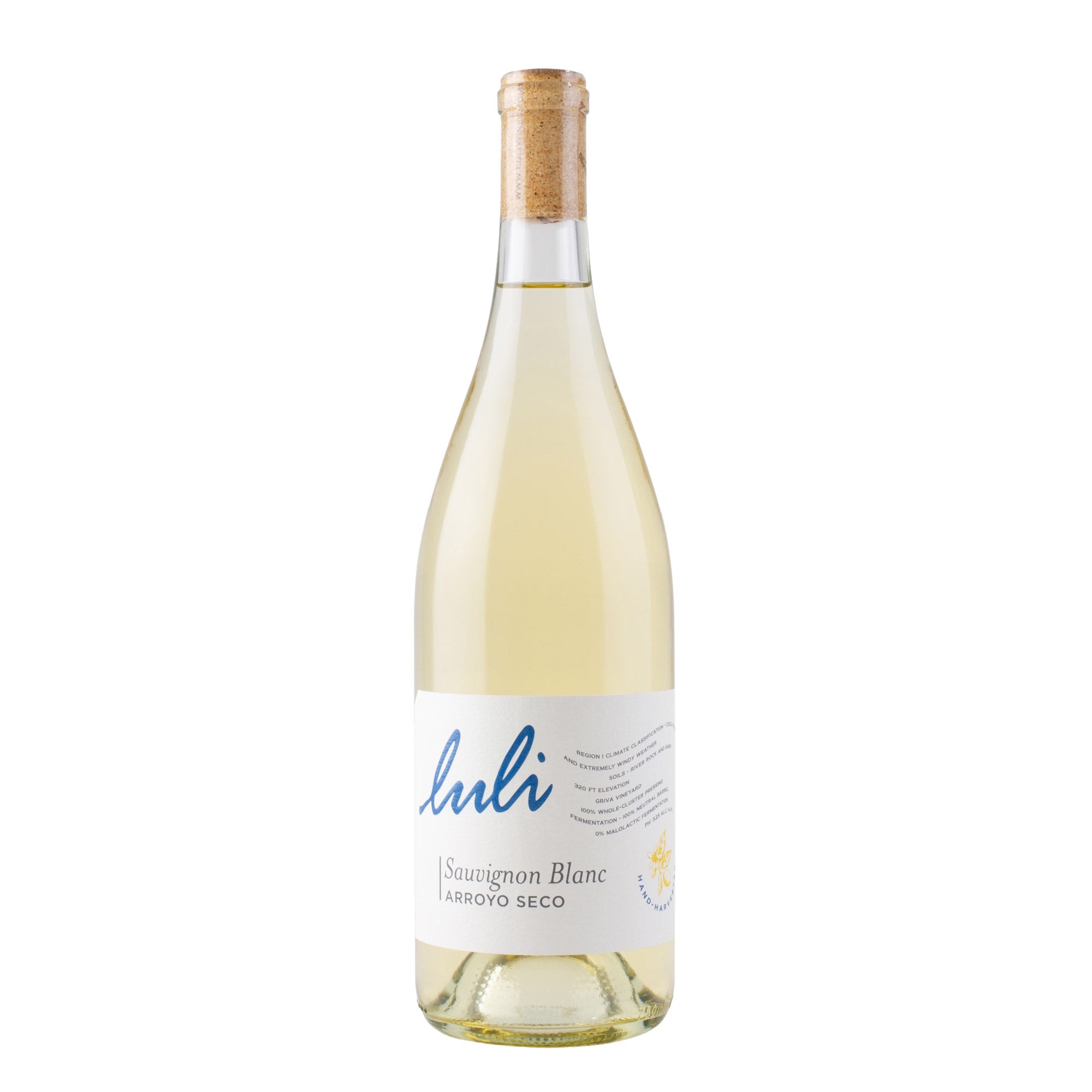 LULI WINES SAUVIGNON BLANC ARROYO SECO 750ML