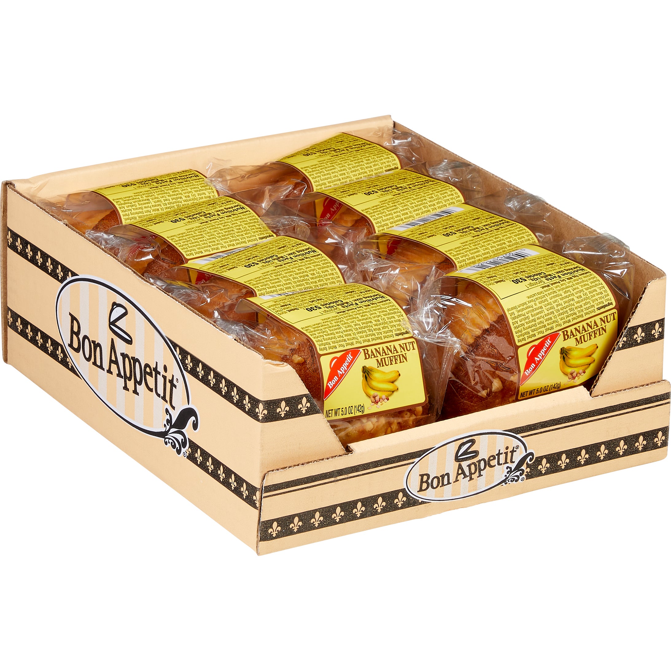 BON APPETIT BANANA NUT MUFFINS 8 CT - Image 1