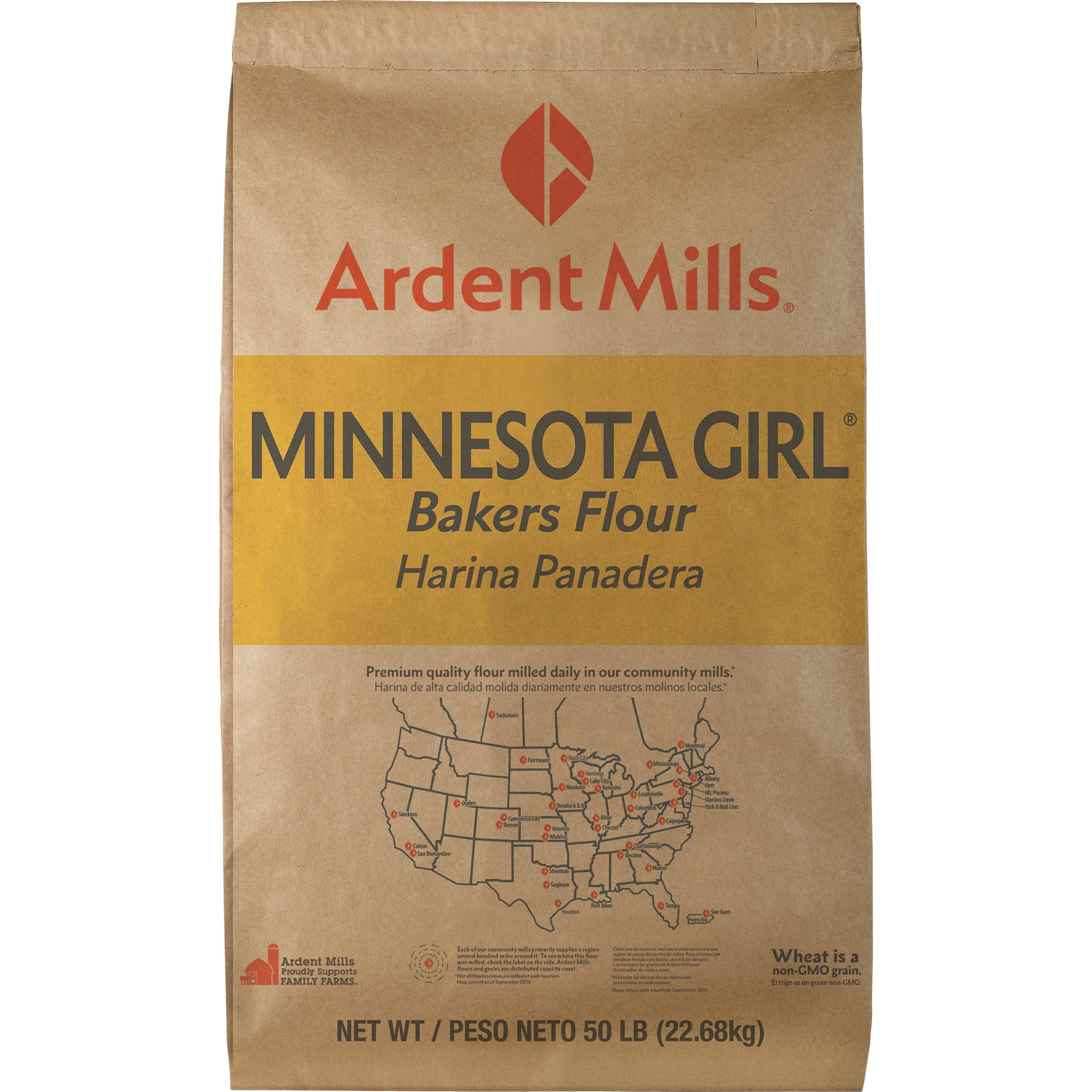 ARDENT MILLS MIN GIRL BREAD FLOUR 50 LB